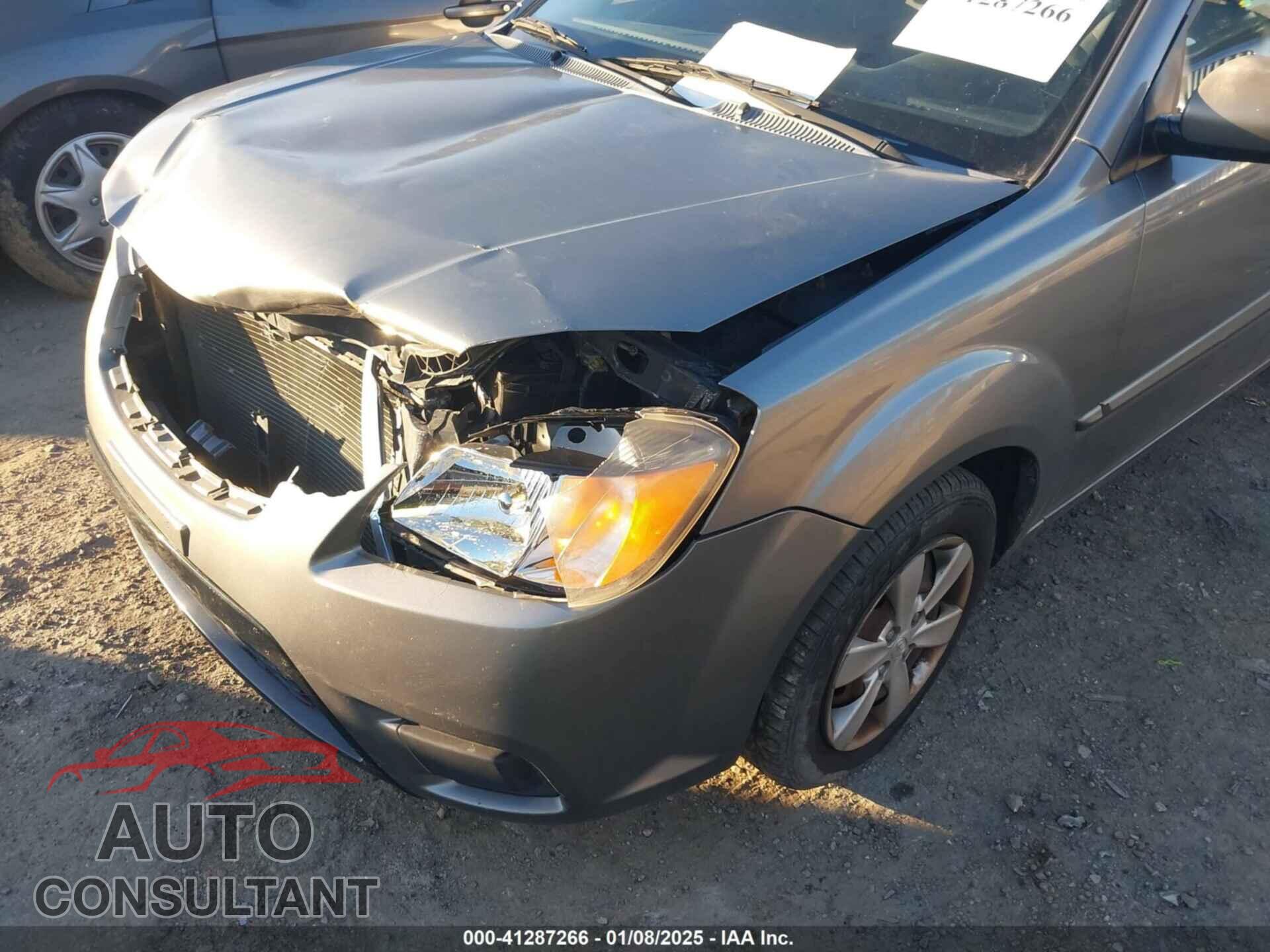 KIA RIO 2011 - KNADH4A38B6940831
