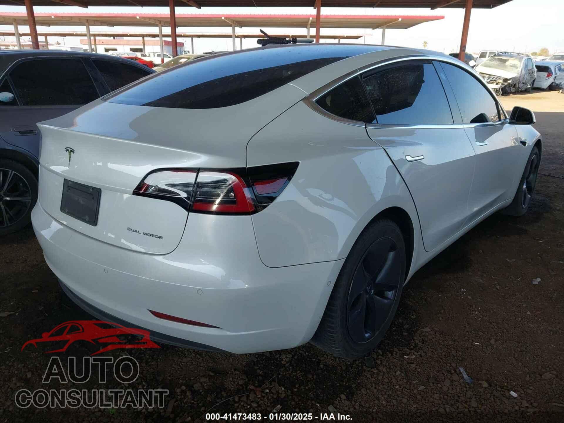 TESLA MODEL 3 2019 - 5YJ3E1EBXKF469518