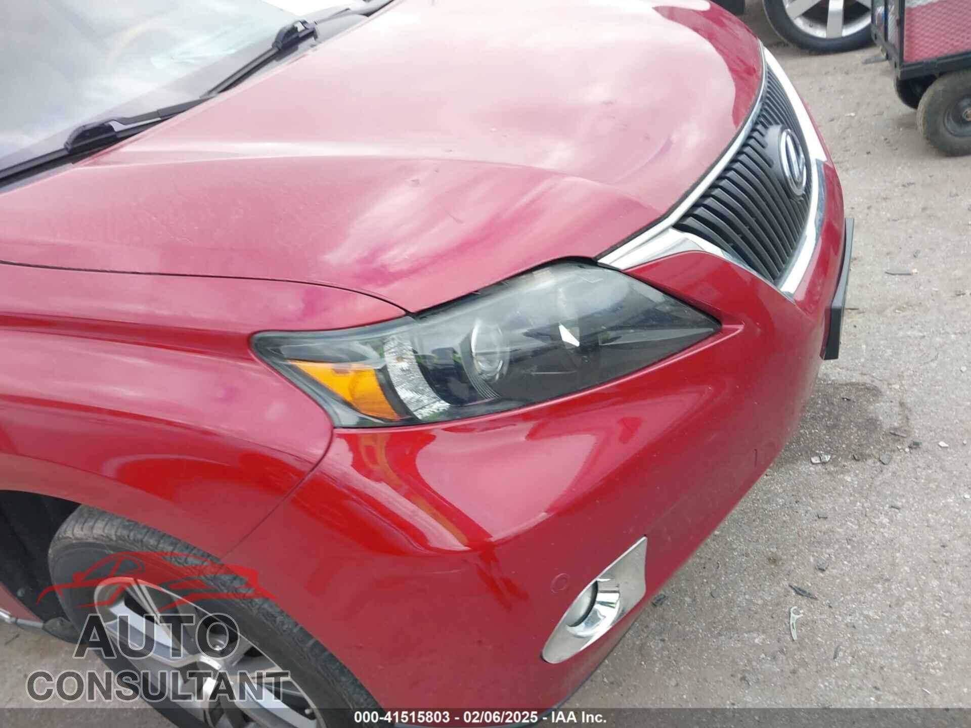 LEXUS RX 350 2012 - 2T2ZK1BA5CC084027