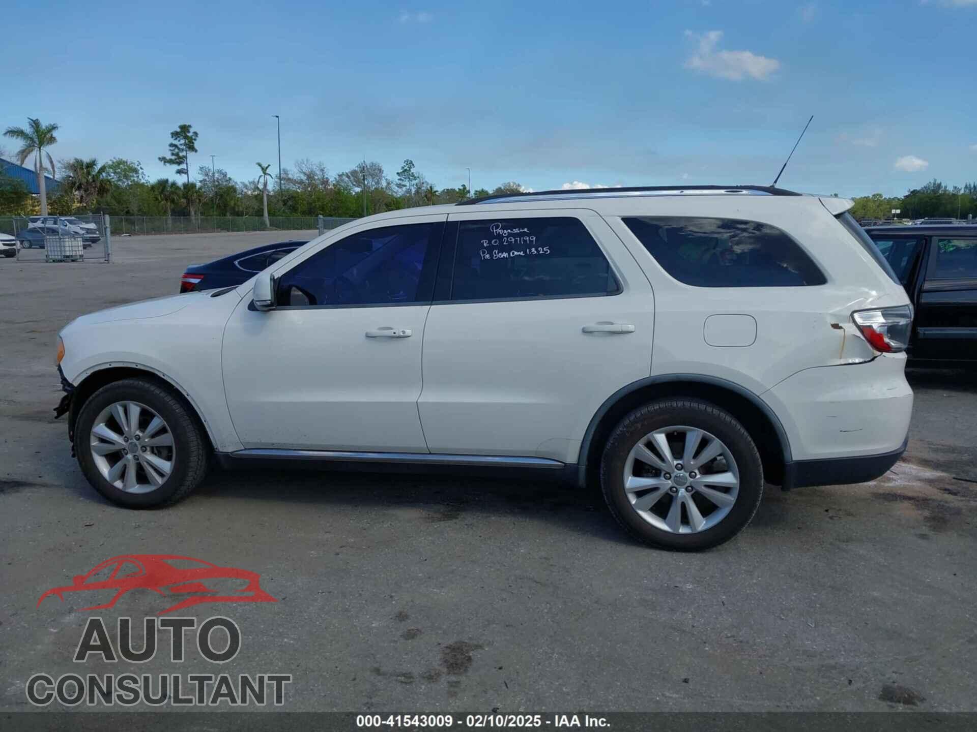 DODGE DURANGO 2012 - 1C4RDHDG3CC182782