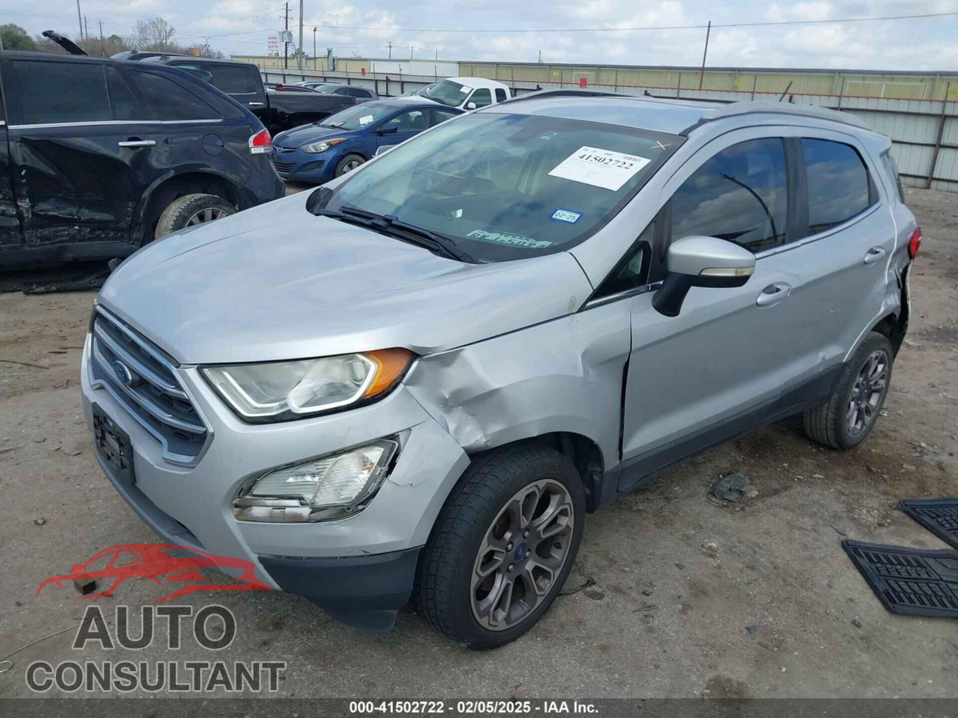 FORD ECOSPORT 2019 - MAJ6S3KL1KC267698