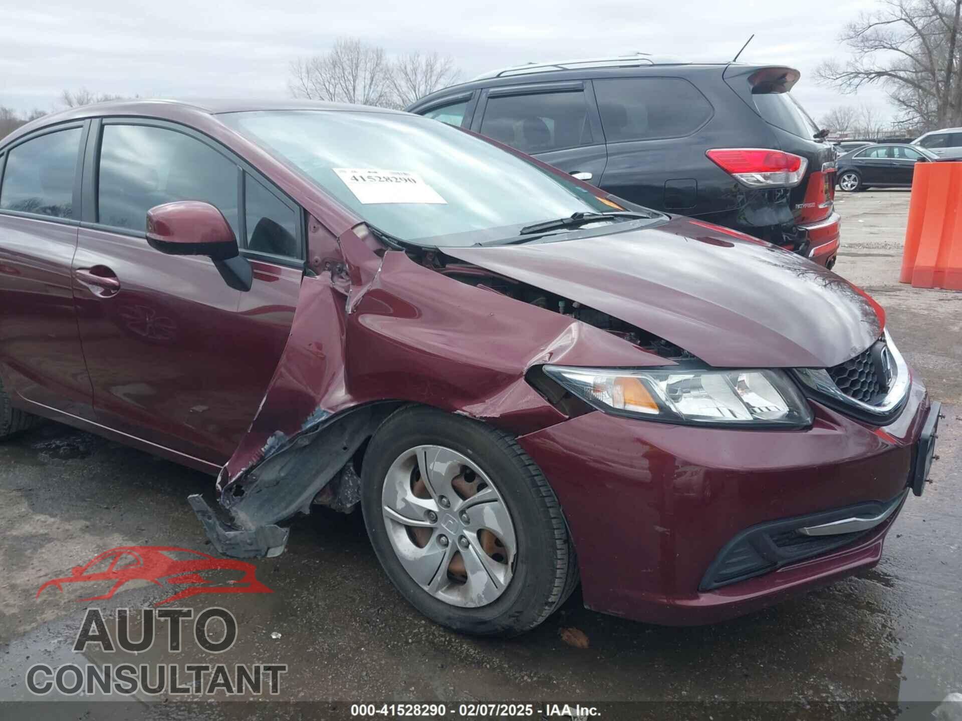 HONDA CIVIC 2013 - 2HGFB2F59DH537942