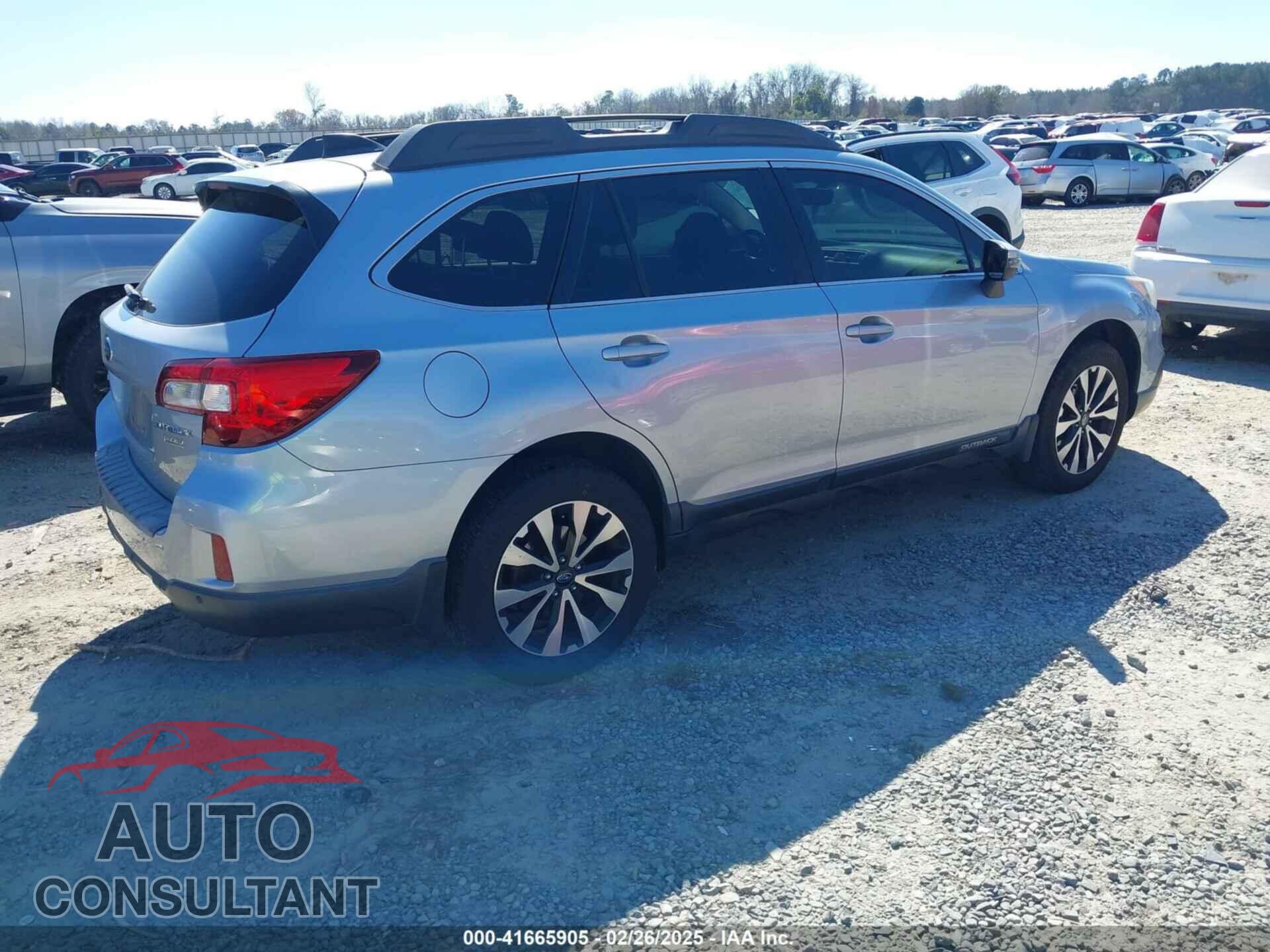 SUBARU OUTBACK 2017 - 4S4BSANC0H3324633