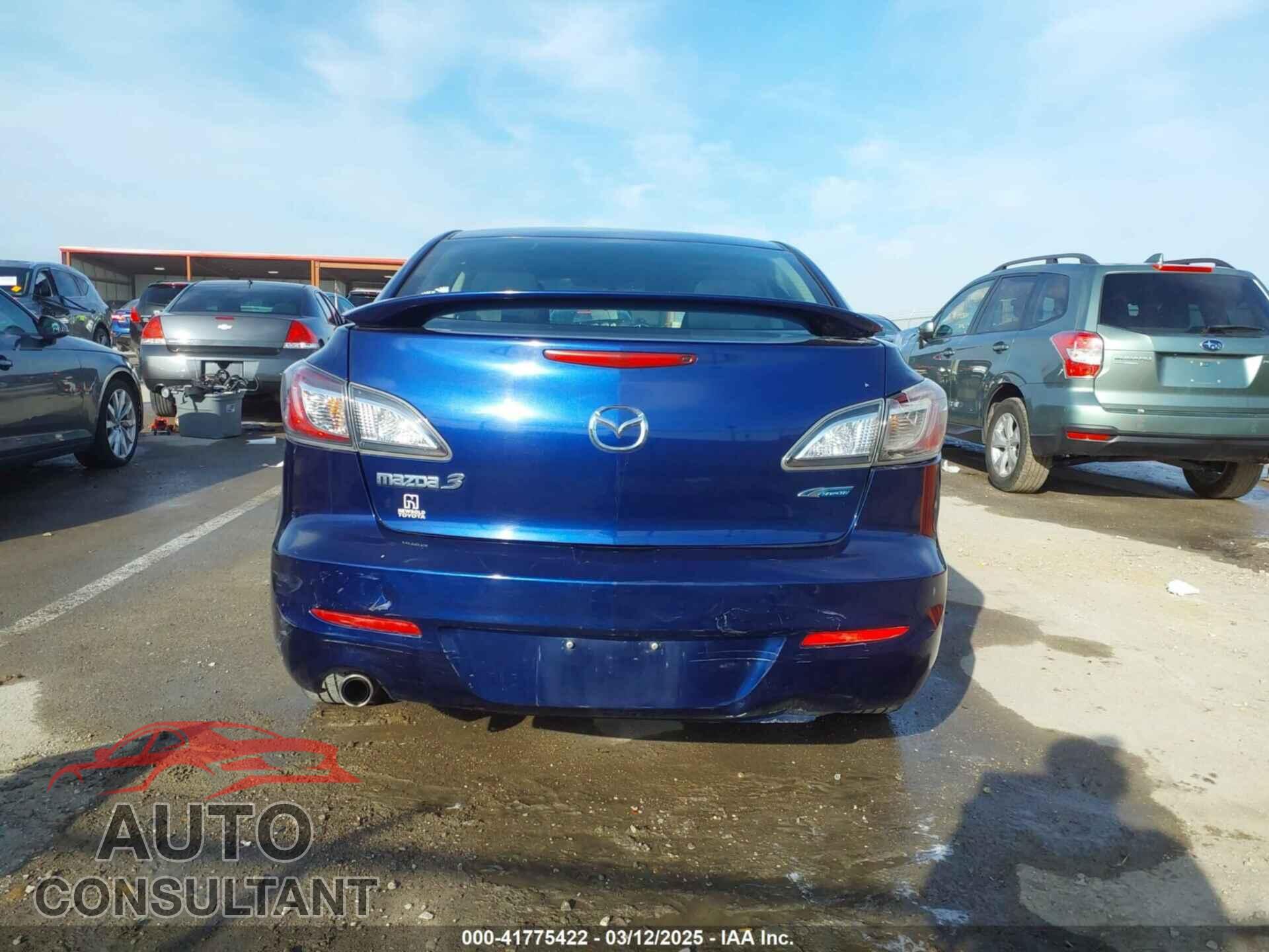 MAZDA MAZDA3 2013 - JM1BL1V70D1794588