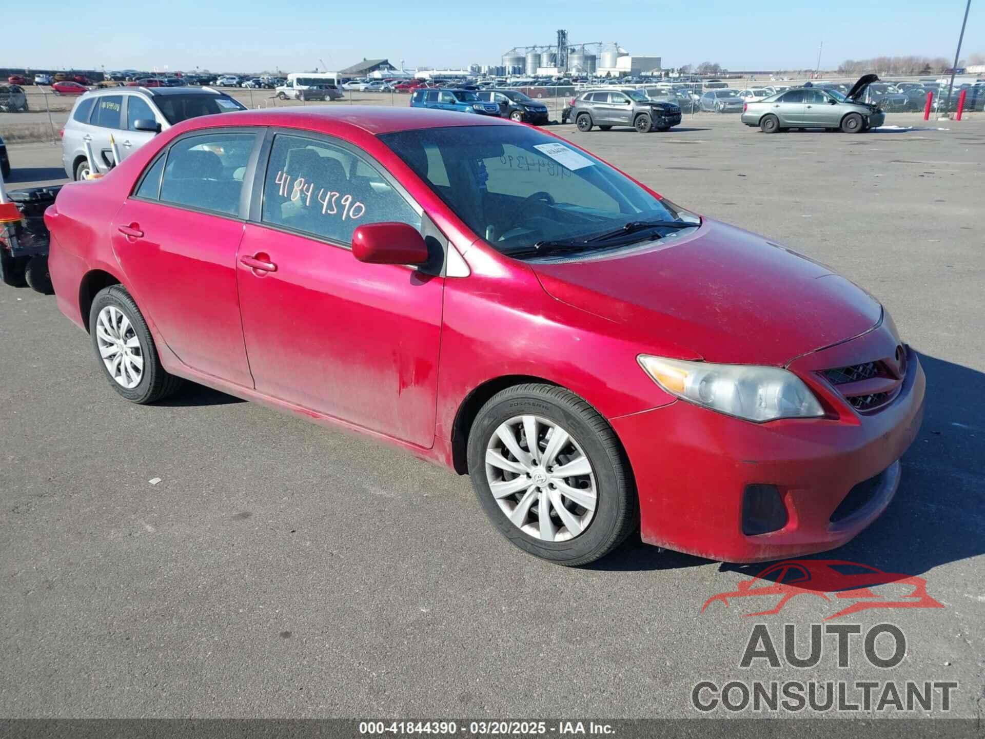 TOYOTA COROLLA 2012 - 5YFBU4EE8CP002744