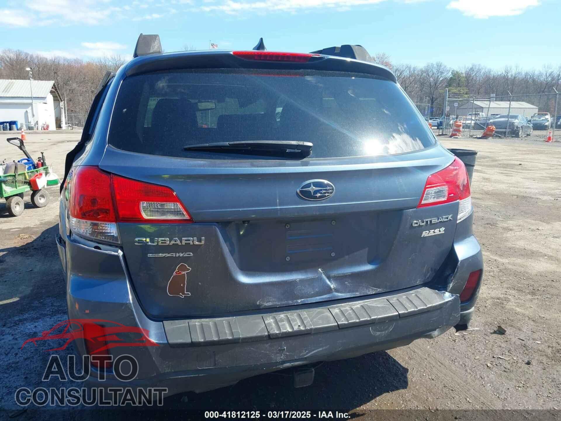SUBARU OUTBACK 2013 - 4S4BRBPC7D3265959
