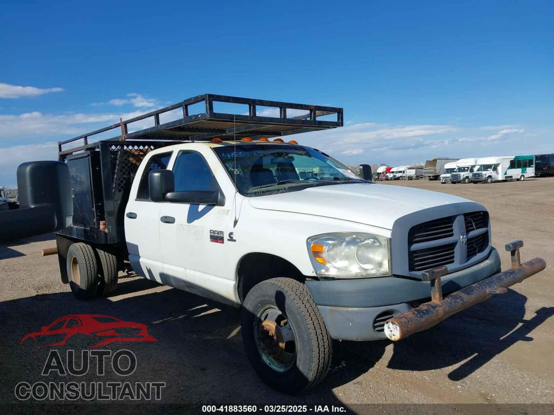 DODGE RAM 3500 HD CHASSIS 2009 - 3D6WH48L59G552458