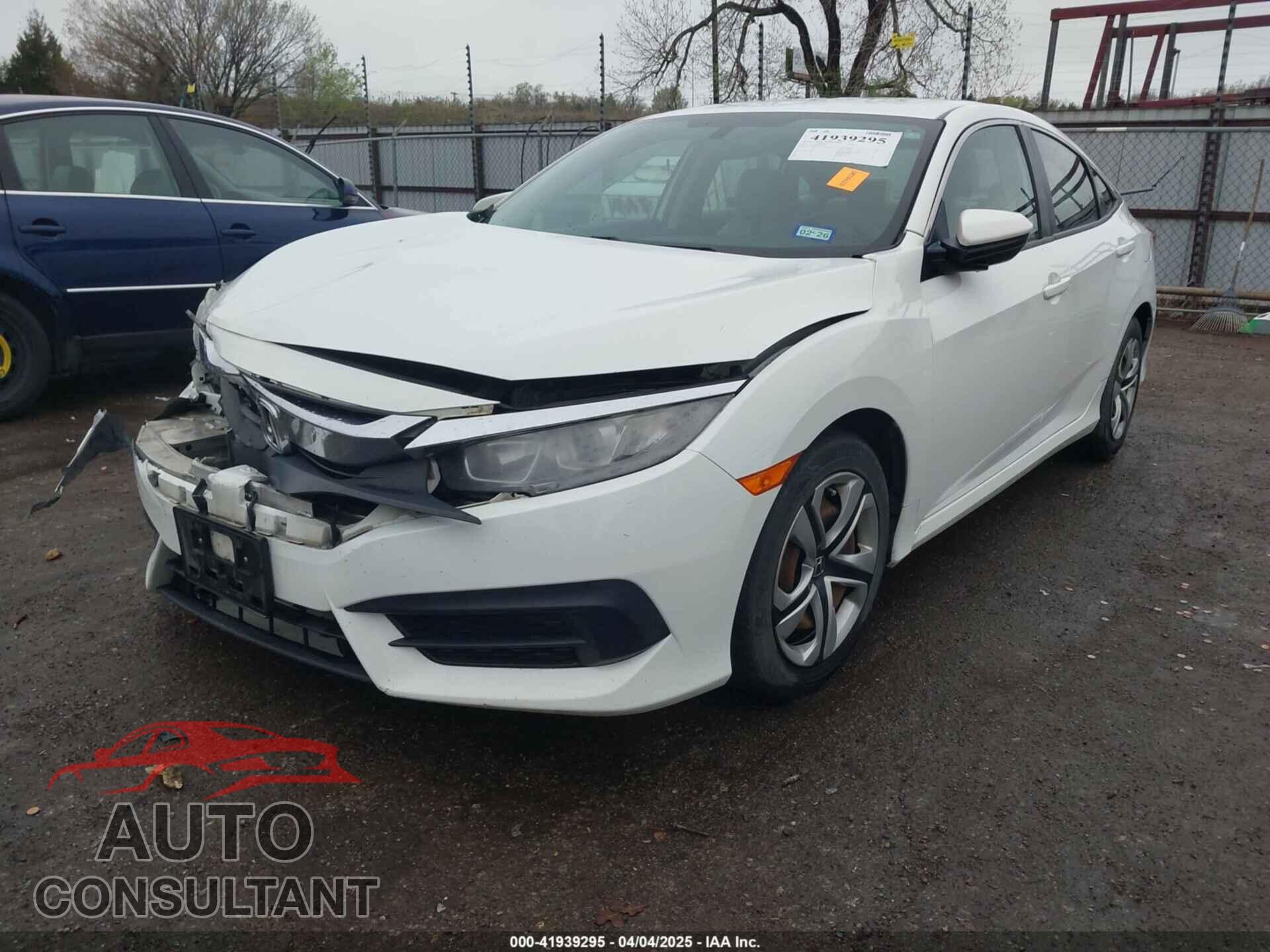HONDA CIVIC 2017 - 19XFC2F54HE209244