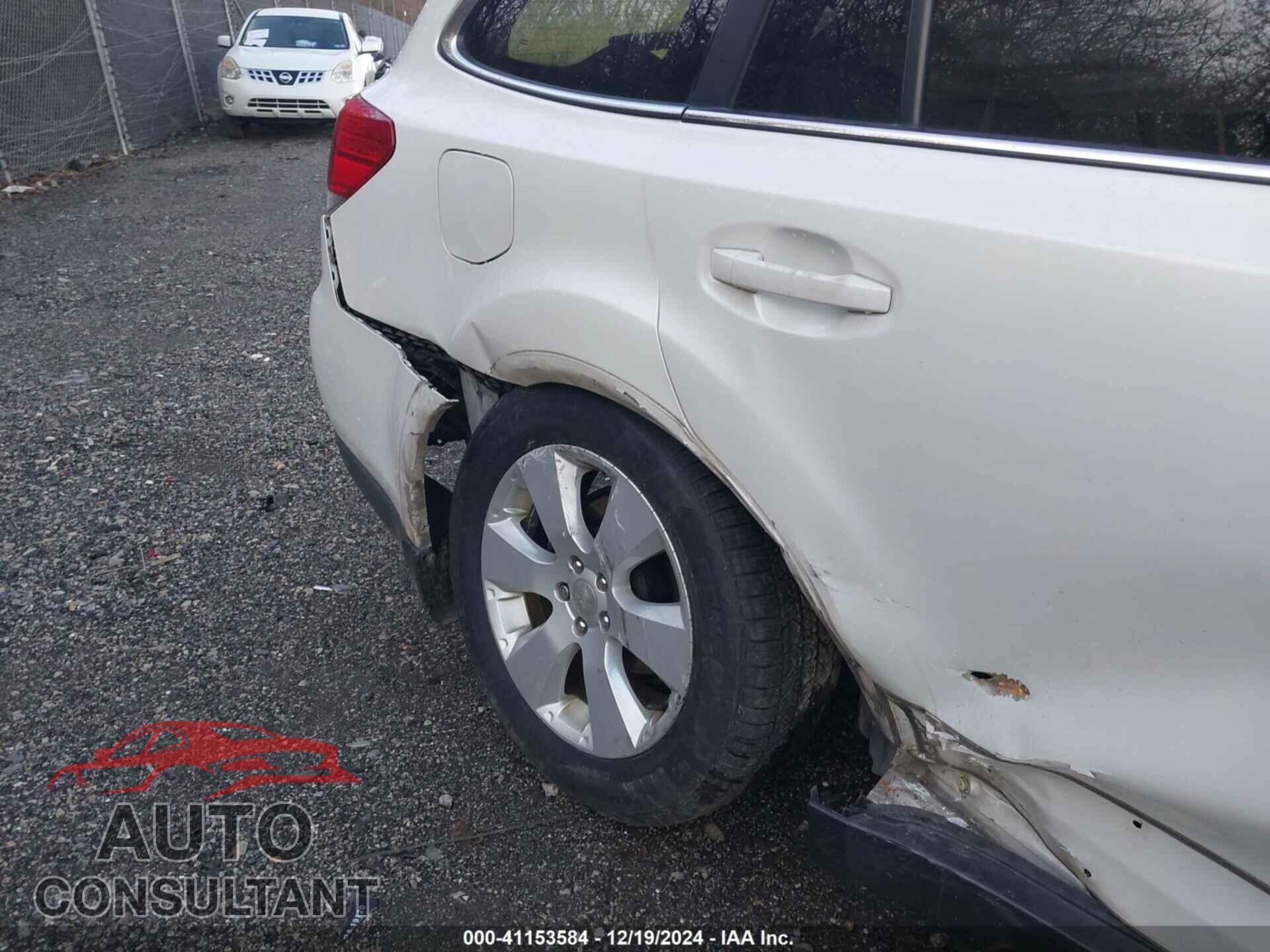 SUBARU OUTBACK 2012 - 4S4BRBGC8C3246769