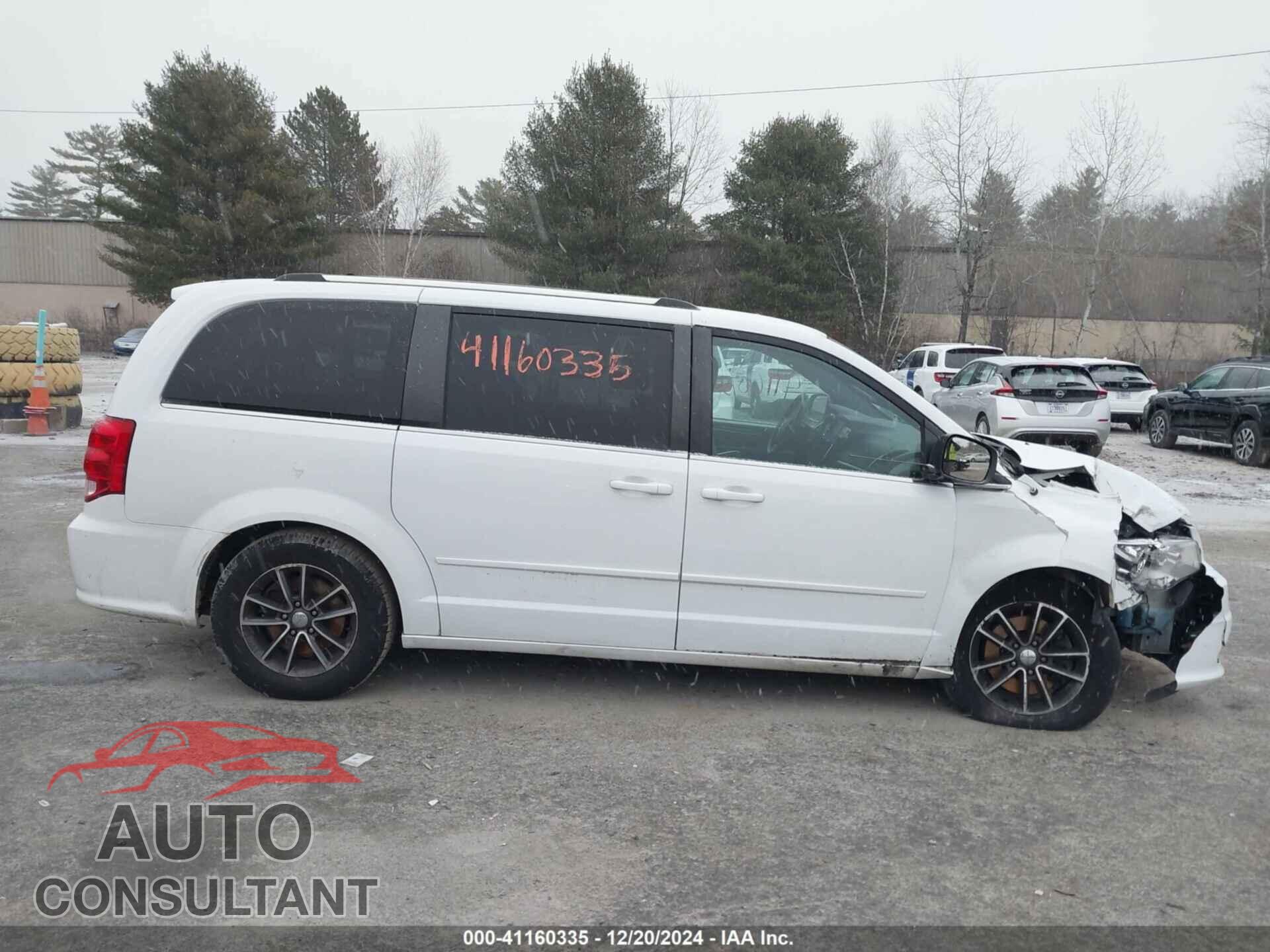 DODGE GRAND CARAVAN 2017 - 2C4RDGCG5HR791396