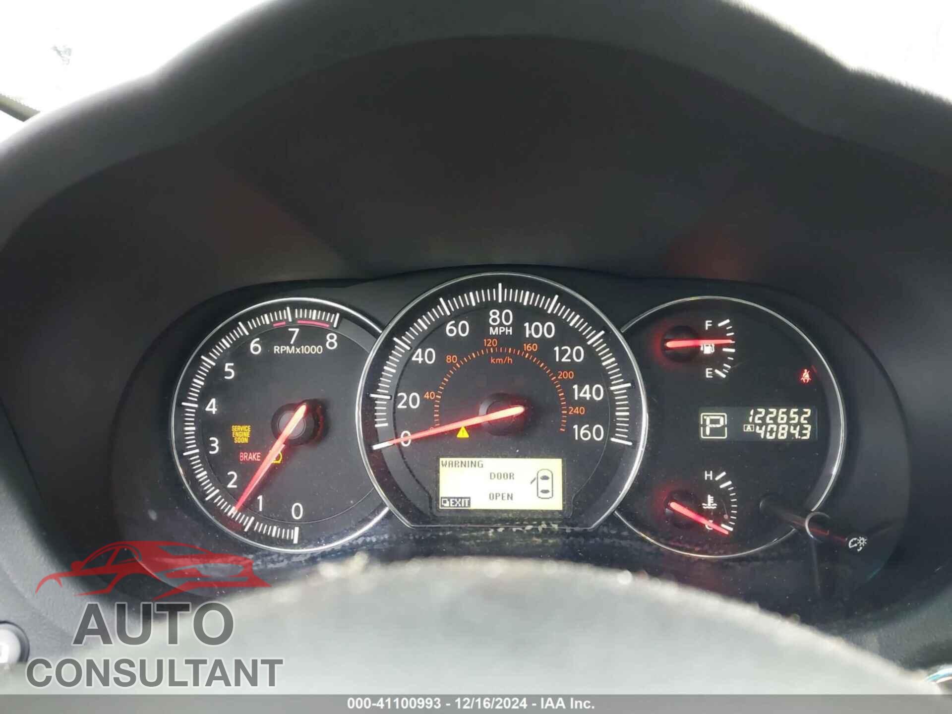 NISSAN MAXIMA 2014 - 1N4AA5AP3EC488169