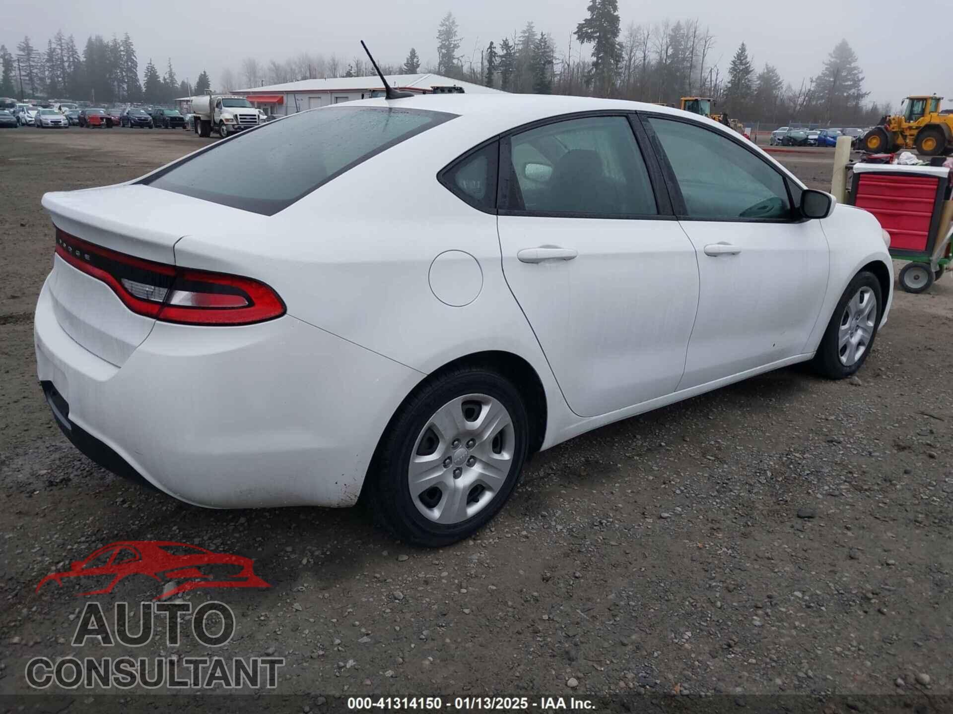 DODGE DART 2016 - 1C3CDFAA7GD630407
