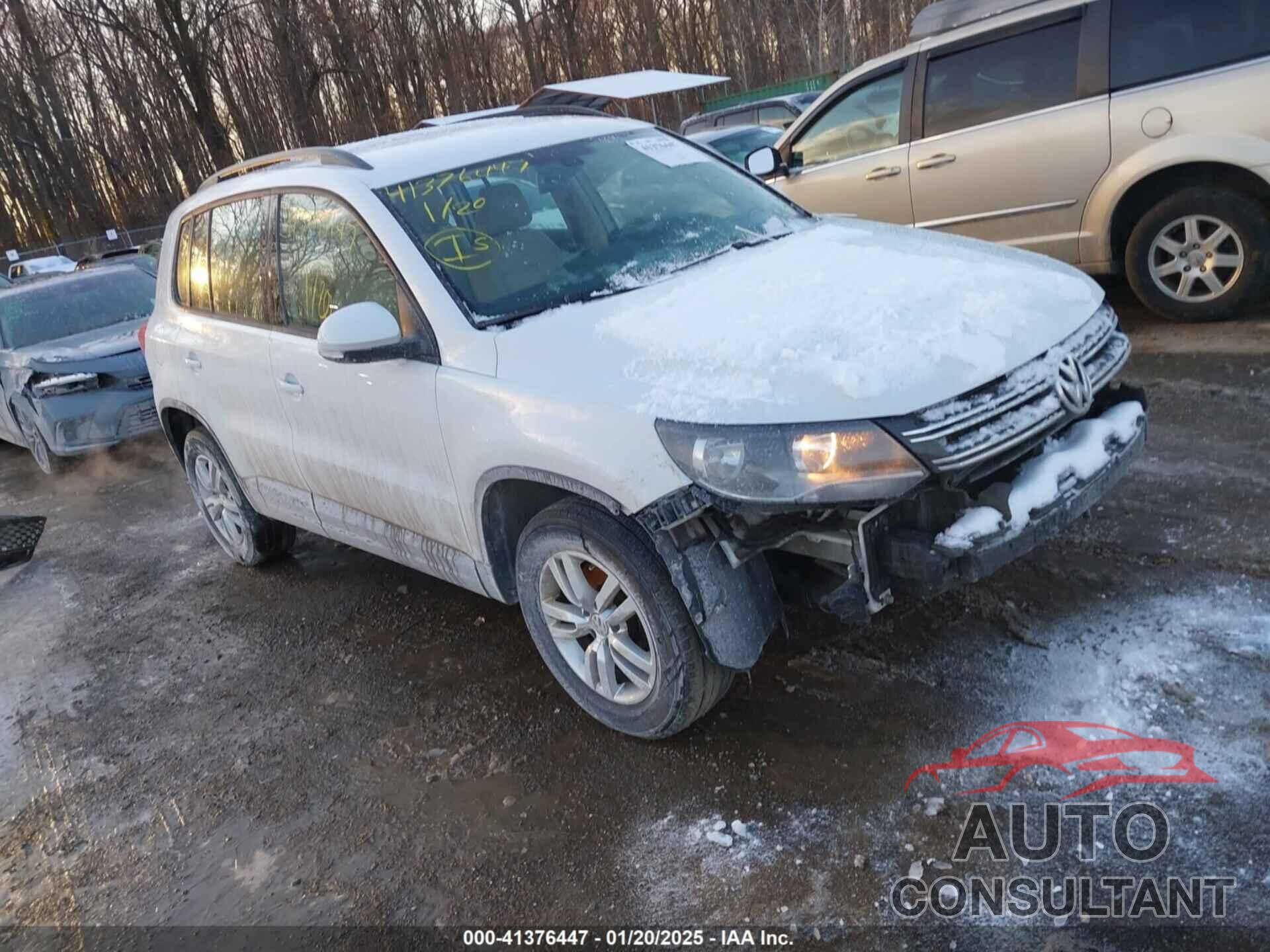 VOLKSWAGEN TIGUAN 2016 - WVGBV7AX5GW523600