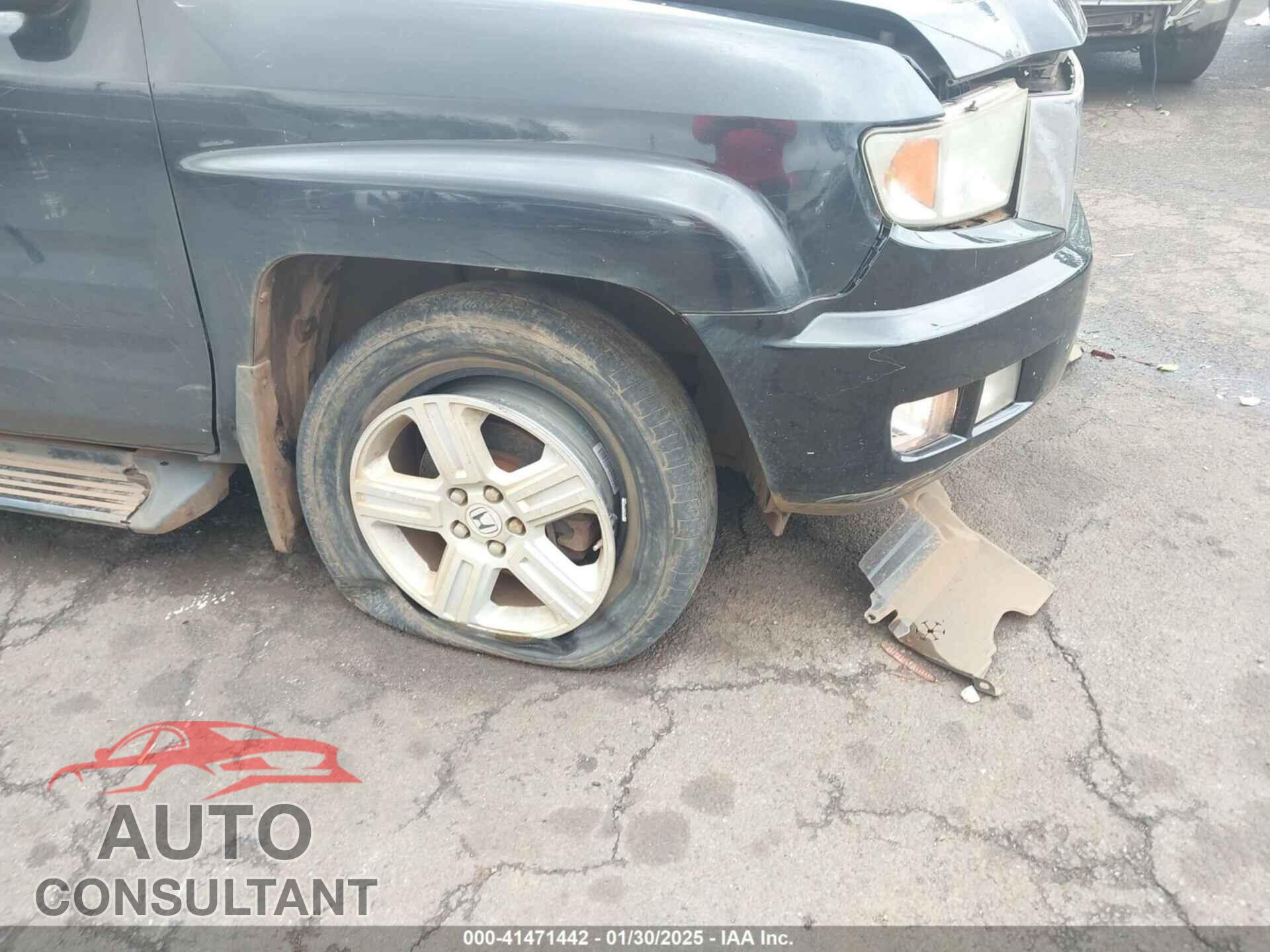 HONDA RIDGELINE 2013 - 5FPYK1F54DB010888