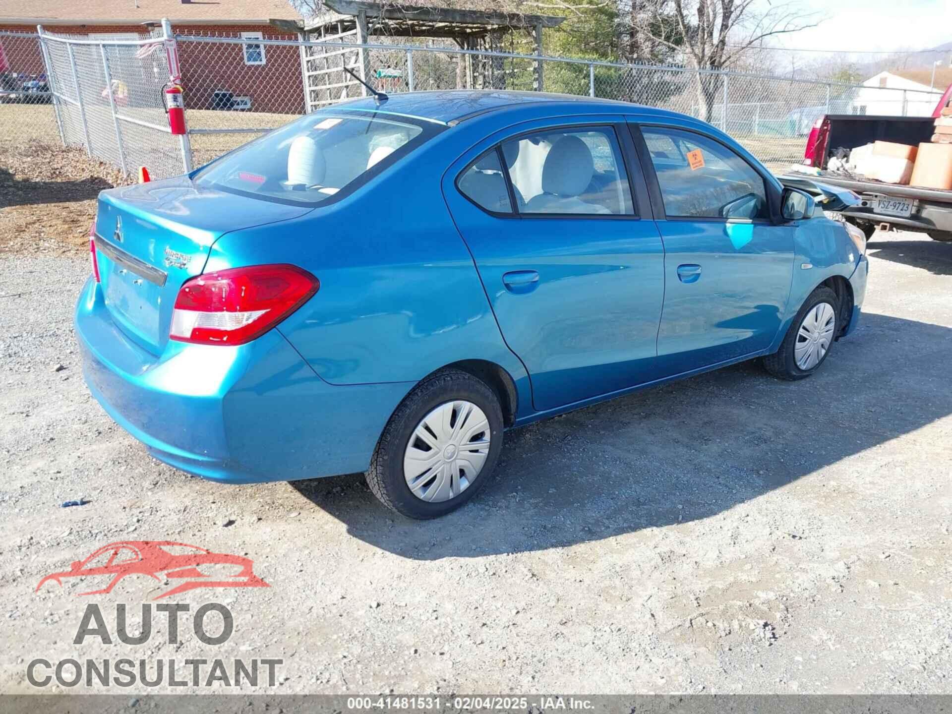MITSUBISHI MIRAGE G4 2017 - ML32F3FJ9HHF12657