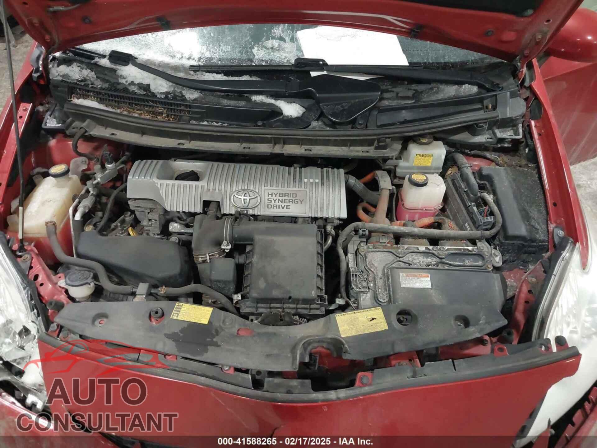 TOYOTA PRIUS 2013 - JTDKN3DU8D0349681