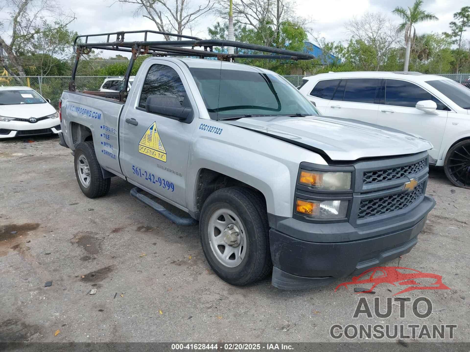 CHEVROLET SILVERADO 1500 2015 - 1GCNCPEH7FZ399840