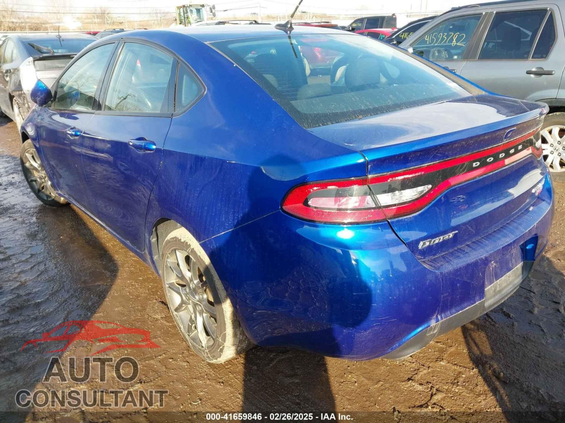 DODGE DART 2013 - 1C3CDFBH8DD320385