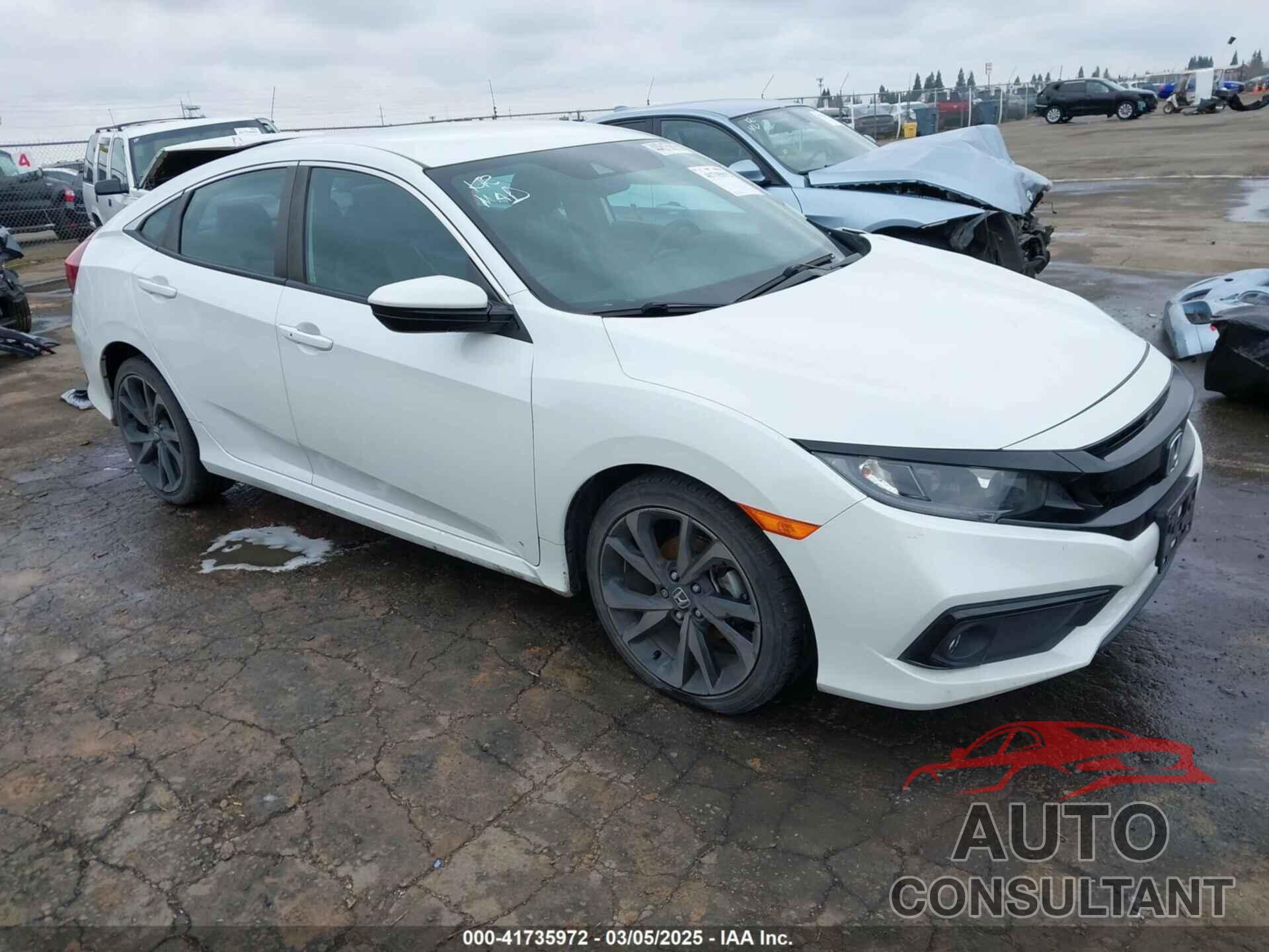 HONDA CIVIC 2021 - 2HGFC2F82MH549714