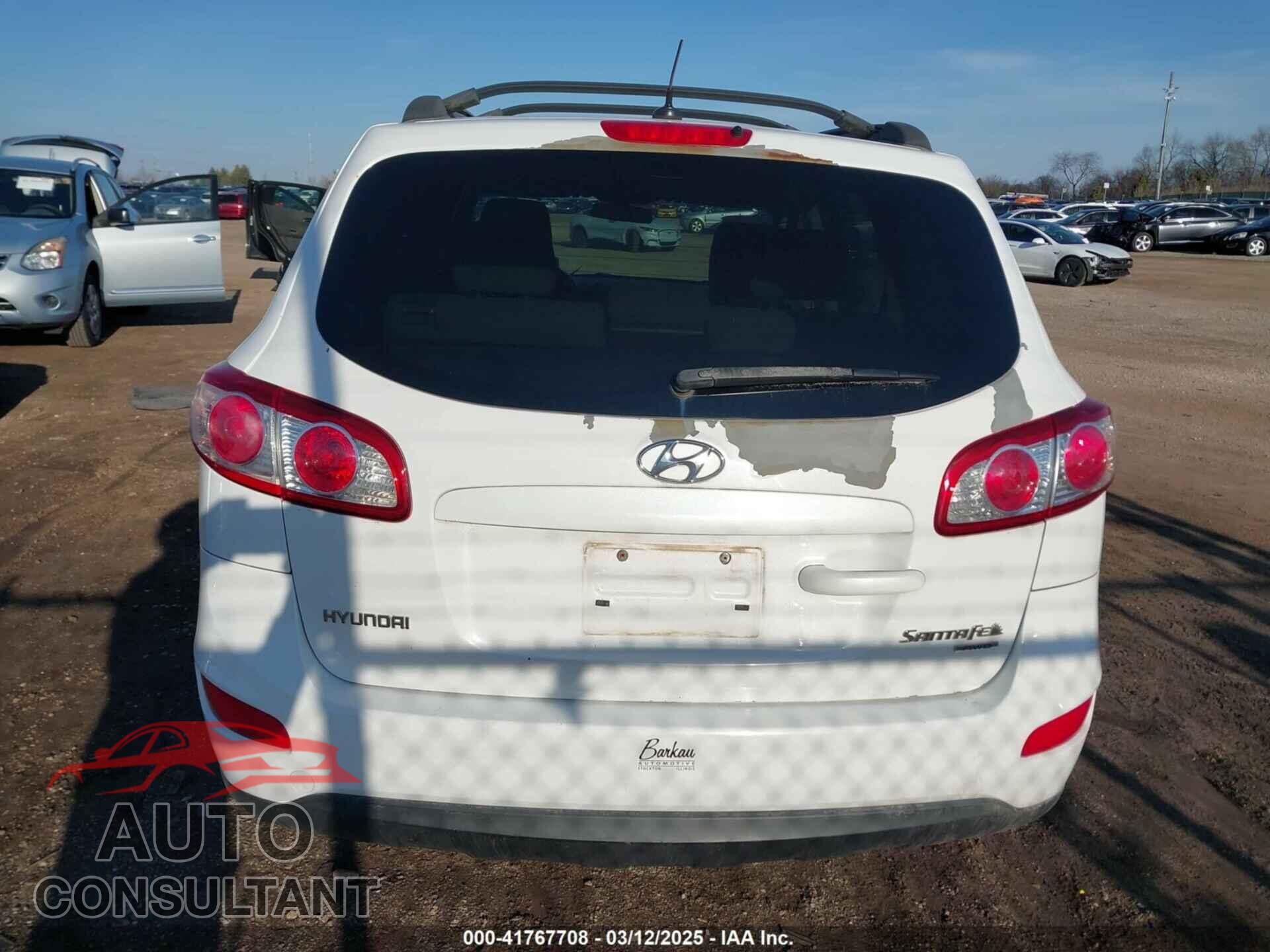 HYUNDAI SANTA FE 2010 - 5NMSGDAB9AH367833