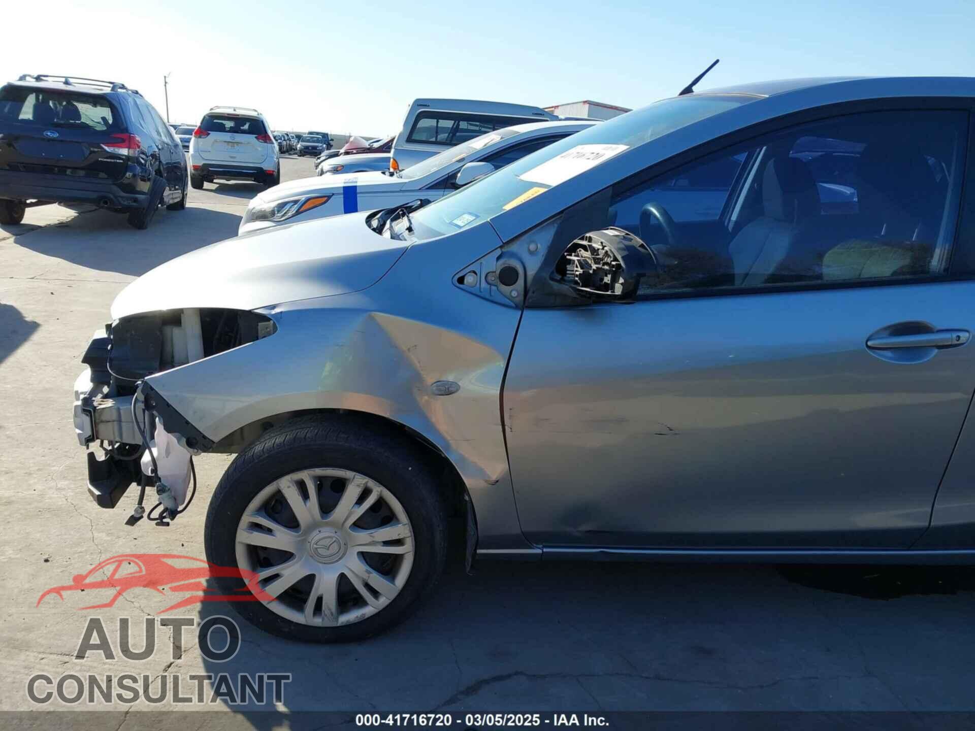 MAZDA MAZDA2 2012 - JM1DE1KY0C0135365