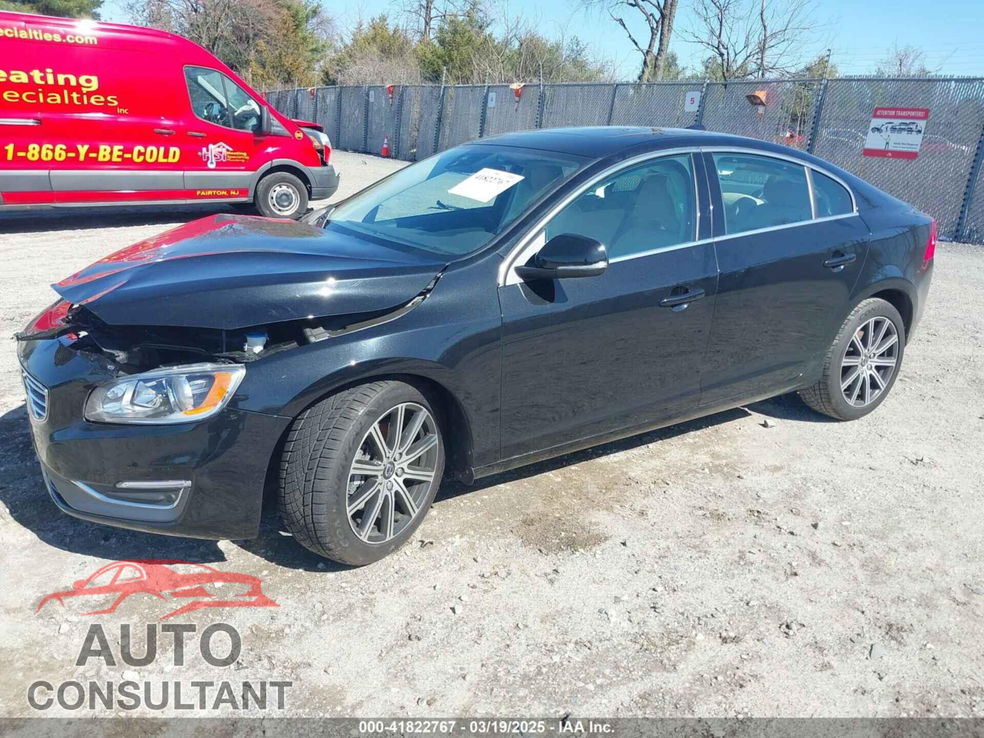 VOLVO S60 INSCRIPTION 2017 - LYV402TK2HB130516