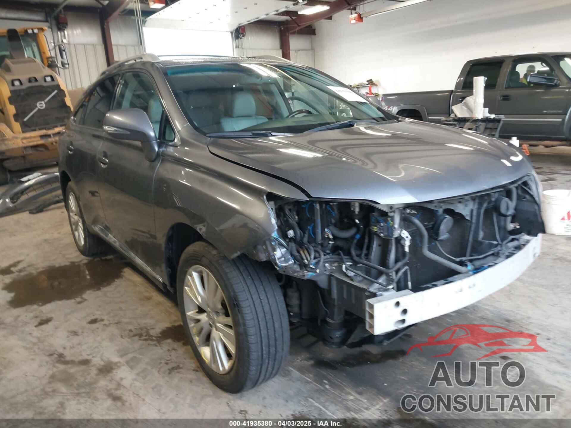 LEXUS RX 450H 2012 - JTJBC1BA6C2429256