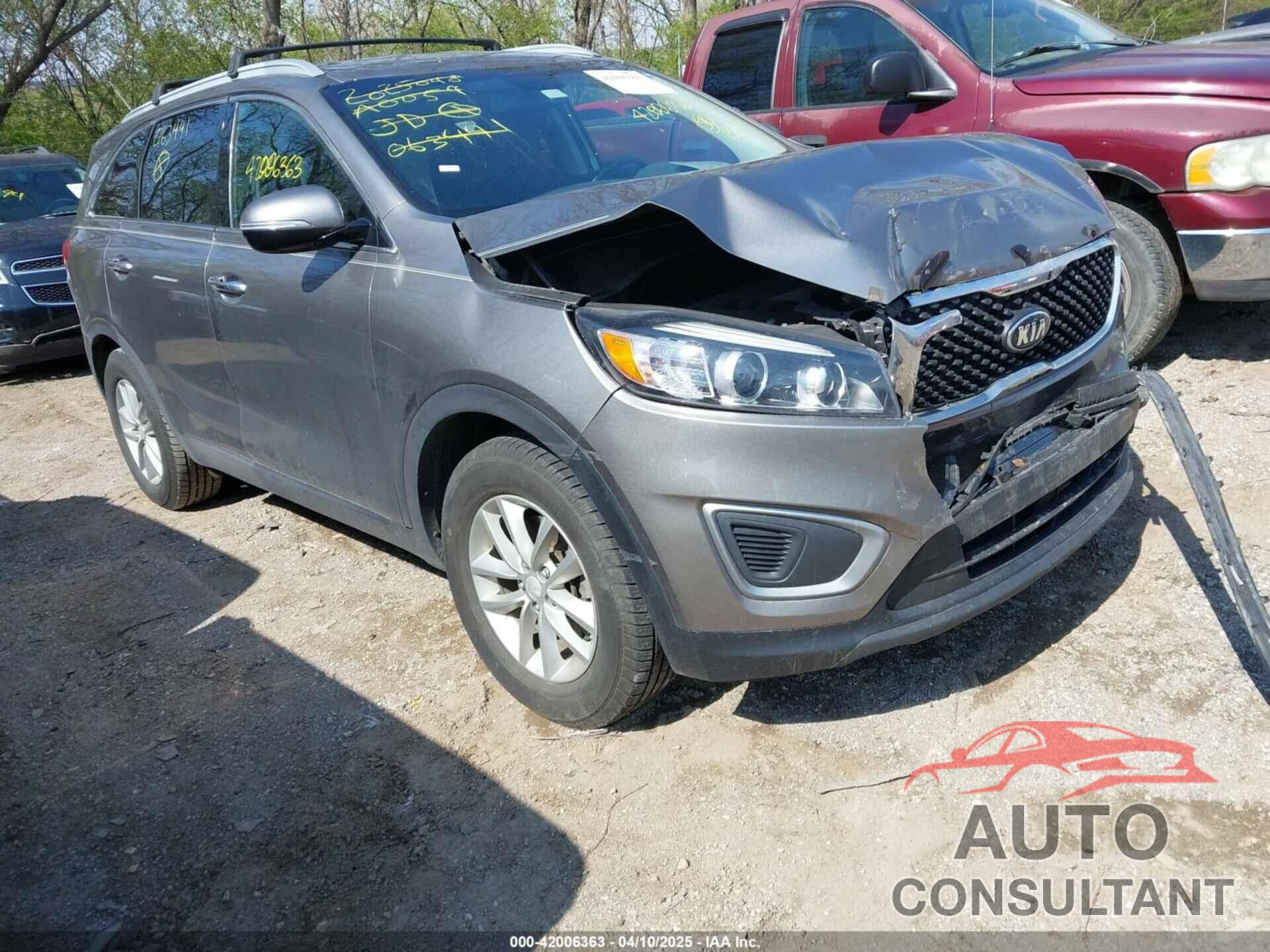 KIA SORENTO 2016 - 5XYPG4A34GG063441