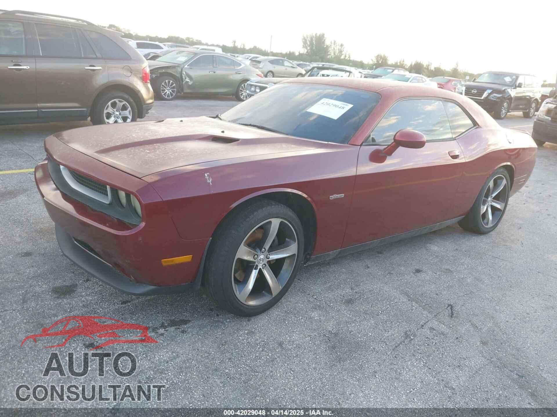 DODGE CHALLENGER 2014 - 2C3CDYAG5EH231267