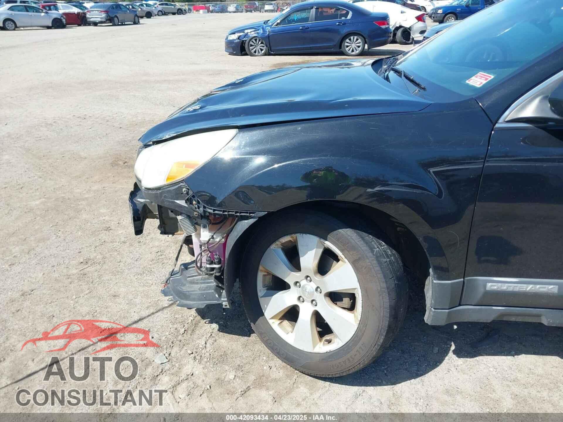 SUBARU OUTBACK 2010 - 4S4BRBGC9A3337580