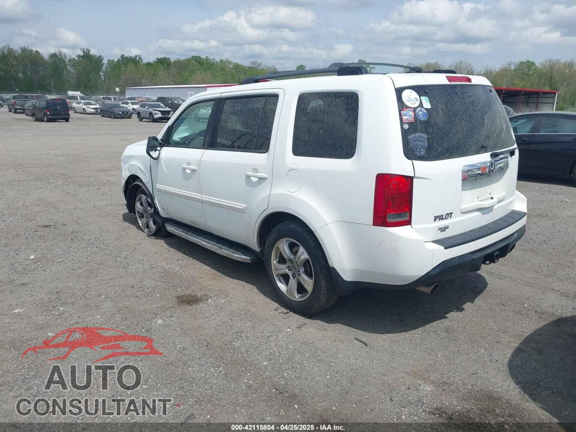 HONDA PILOT 2014 - 5FNYF3H50EB005811