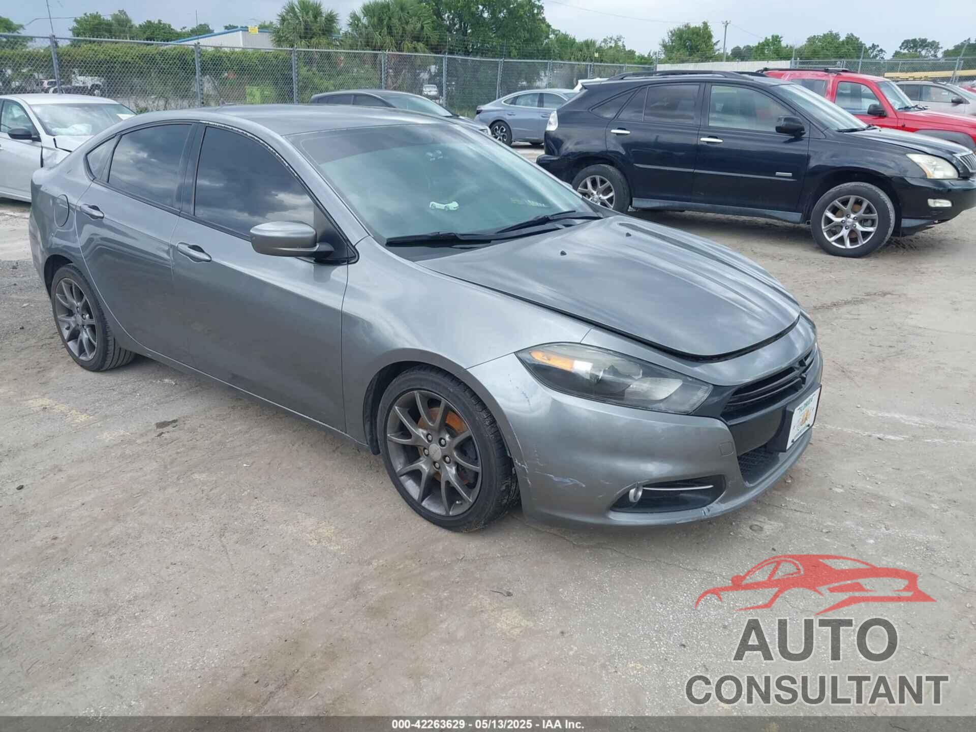 DODGE DART 2013 - 1C3CDFBA7DD303127