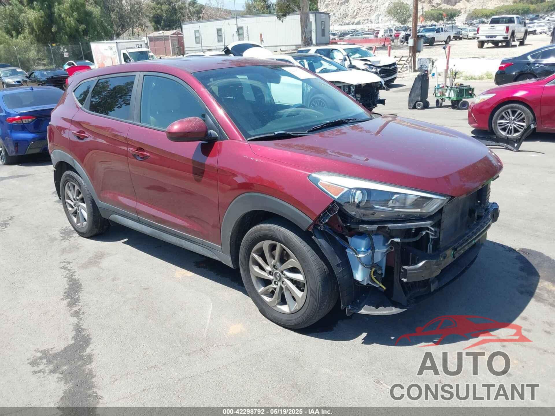 HYUNDAI TUCSON 2018 - KM8J23A46JU624585