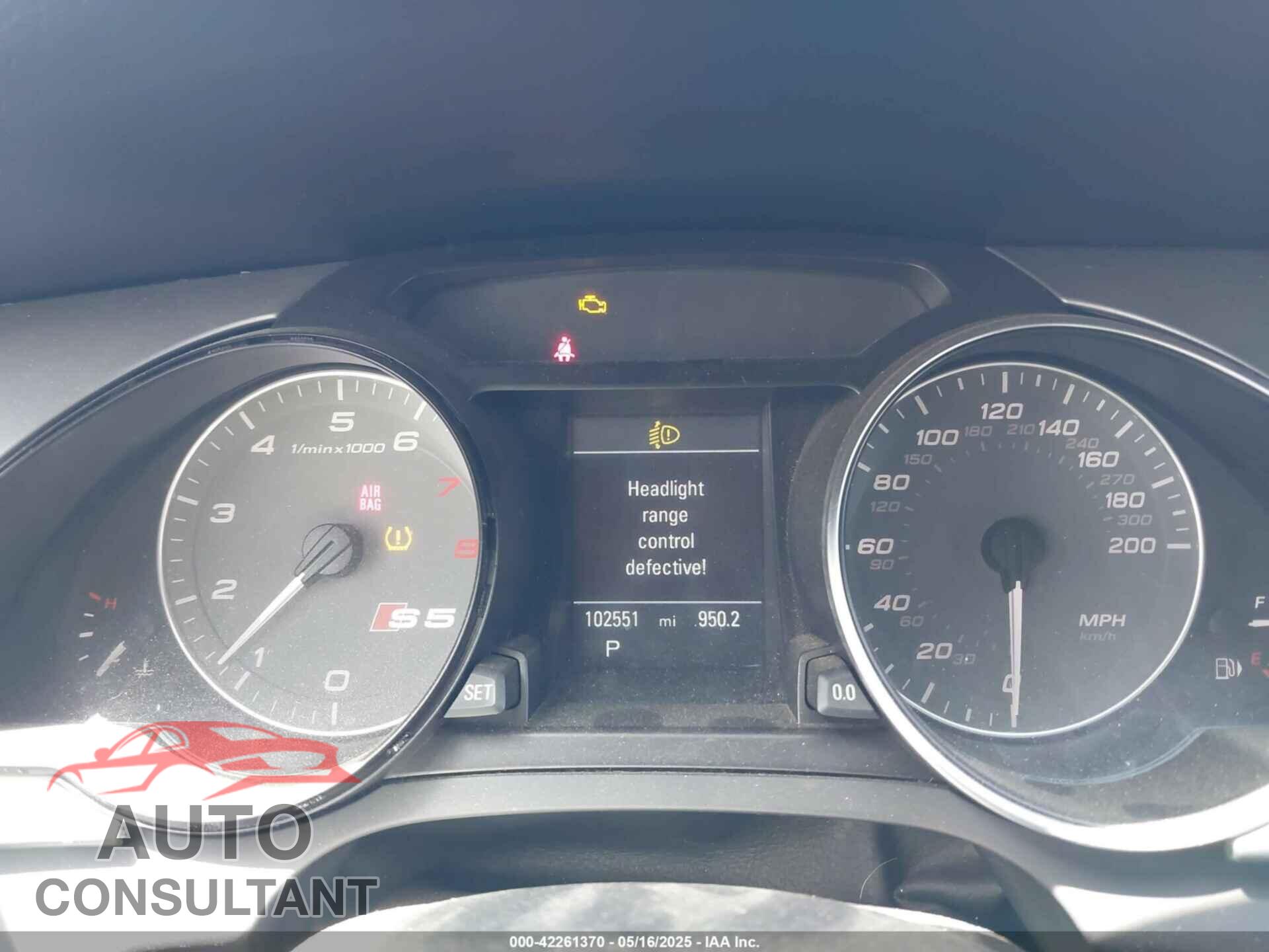 AUDI S5 2012 - WAUCVAFR1CA003642