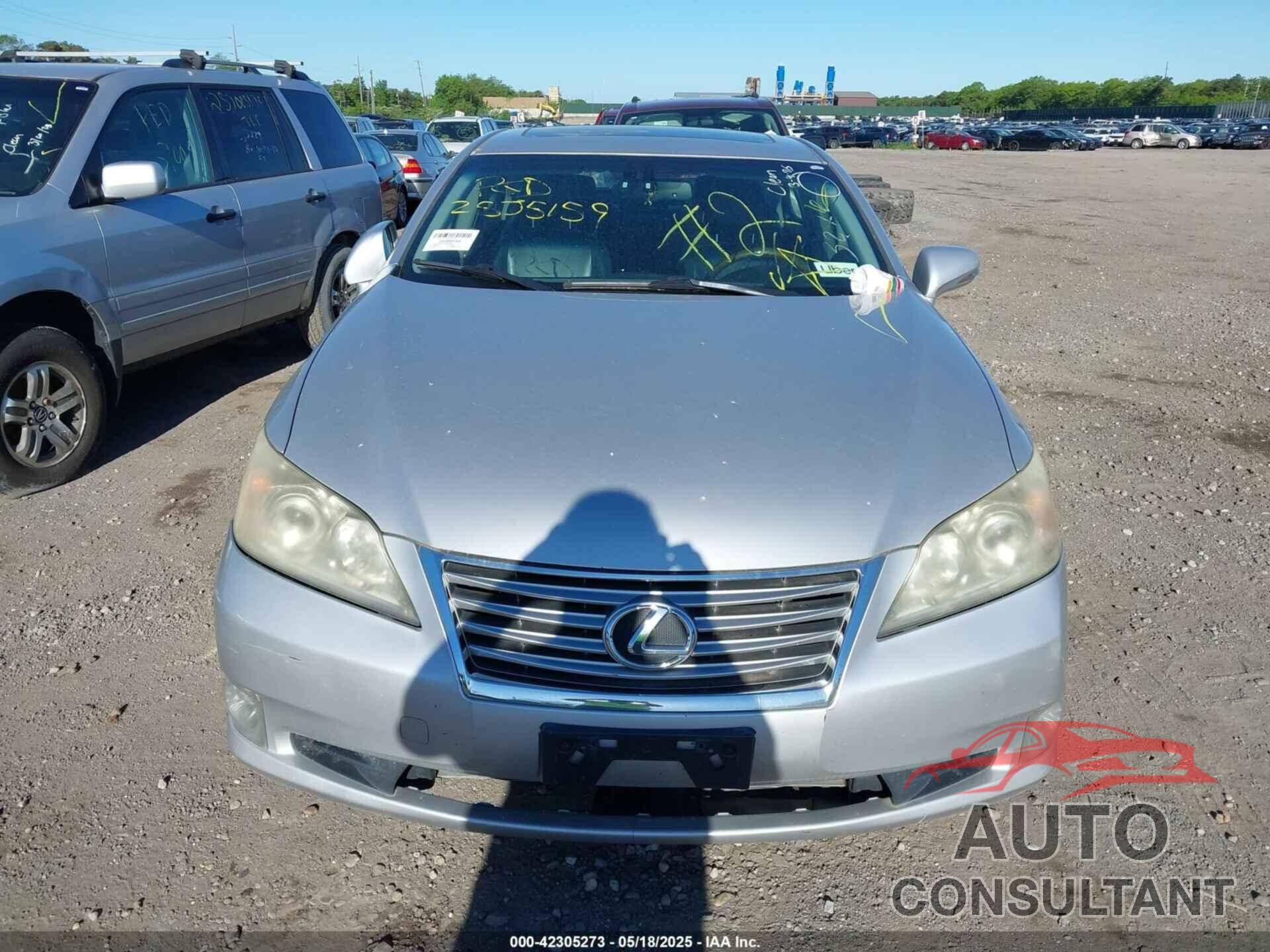 LEXUS ES 350 2012 - JTHBK1EG0C2482894