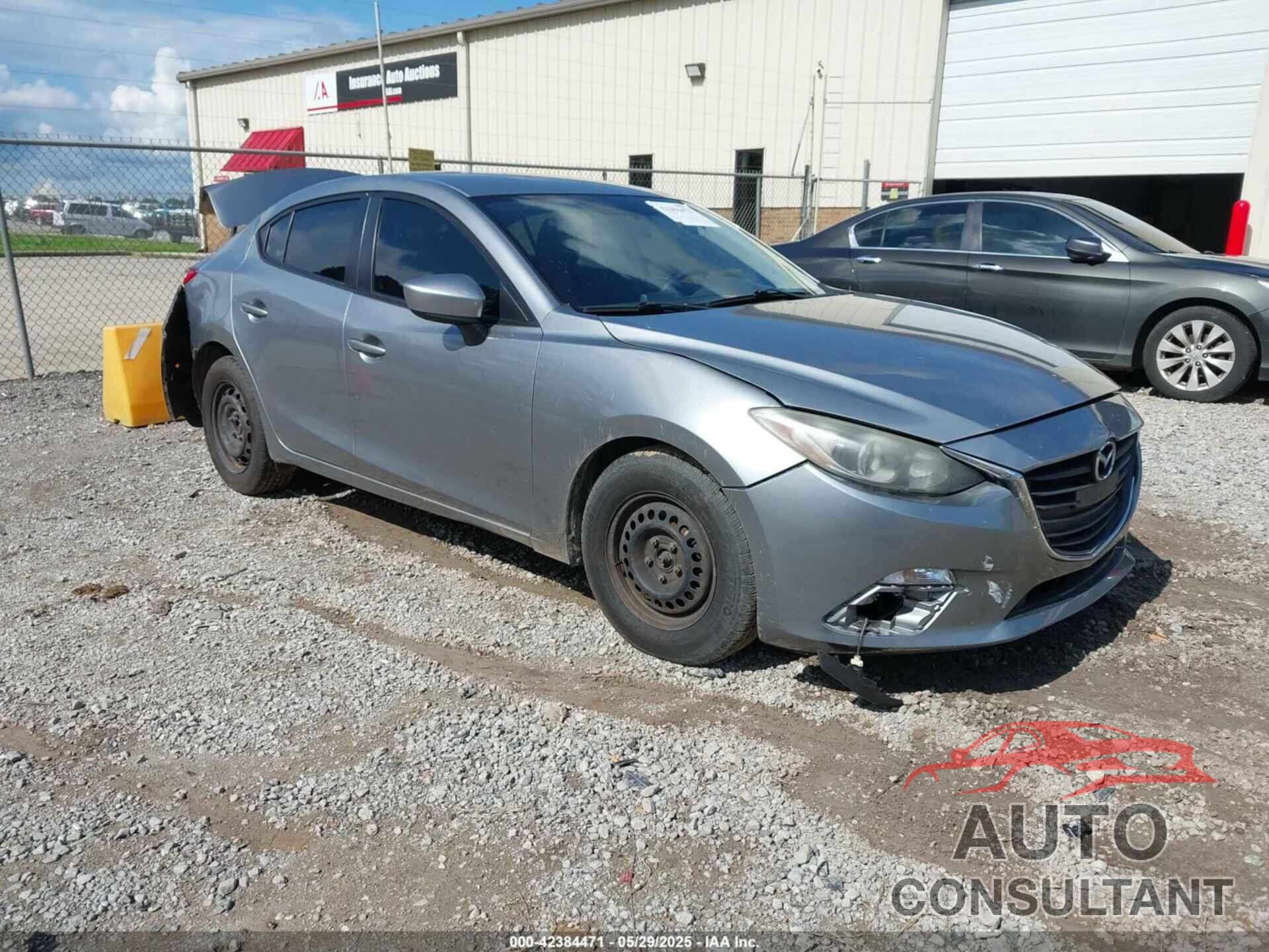MAZDA MAZDA3 2014 - JM1BM1U71E1158231