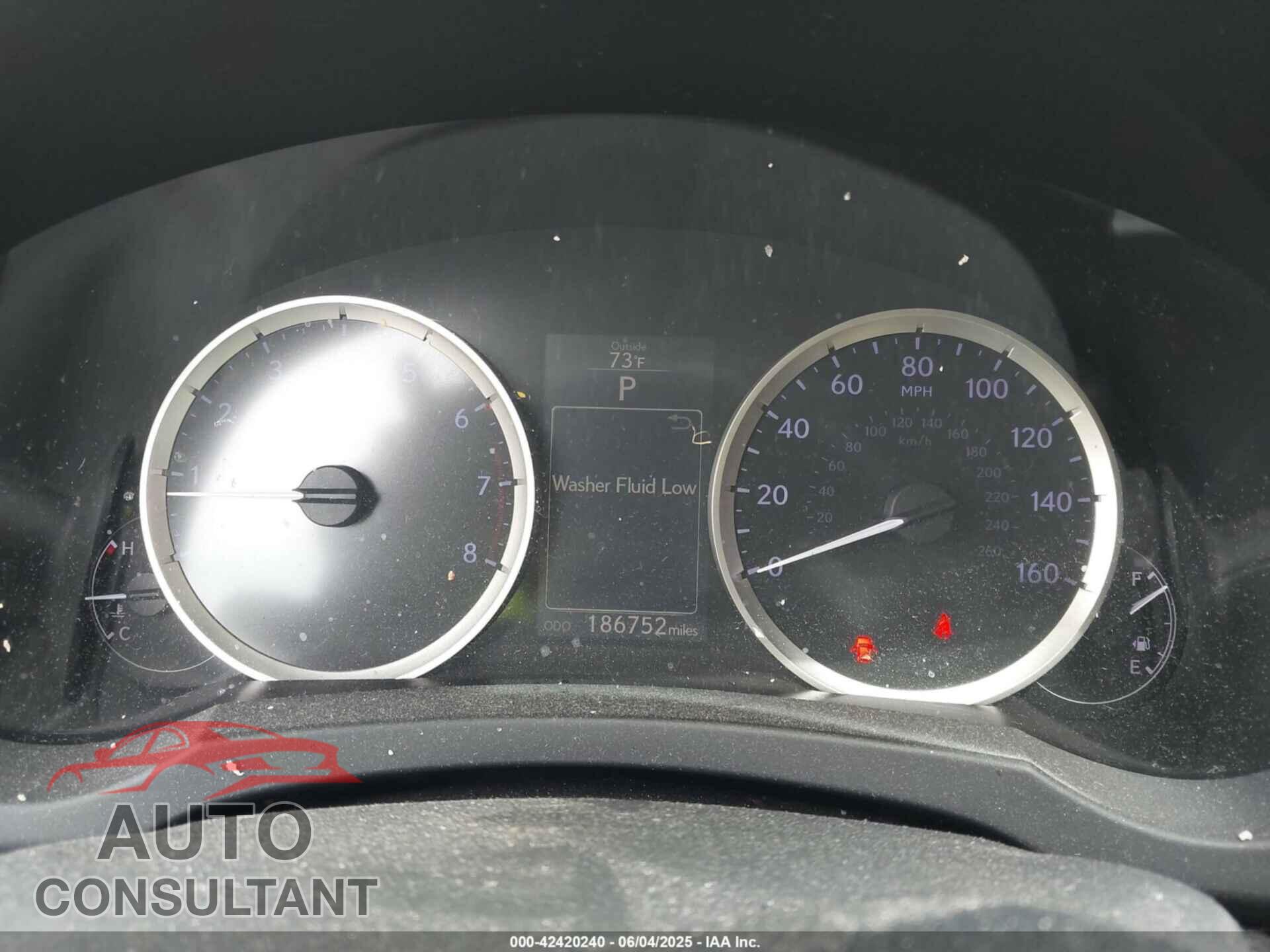 LEXUS IS 250 2014 - JTHBF1D25E5020780
