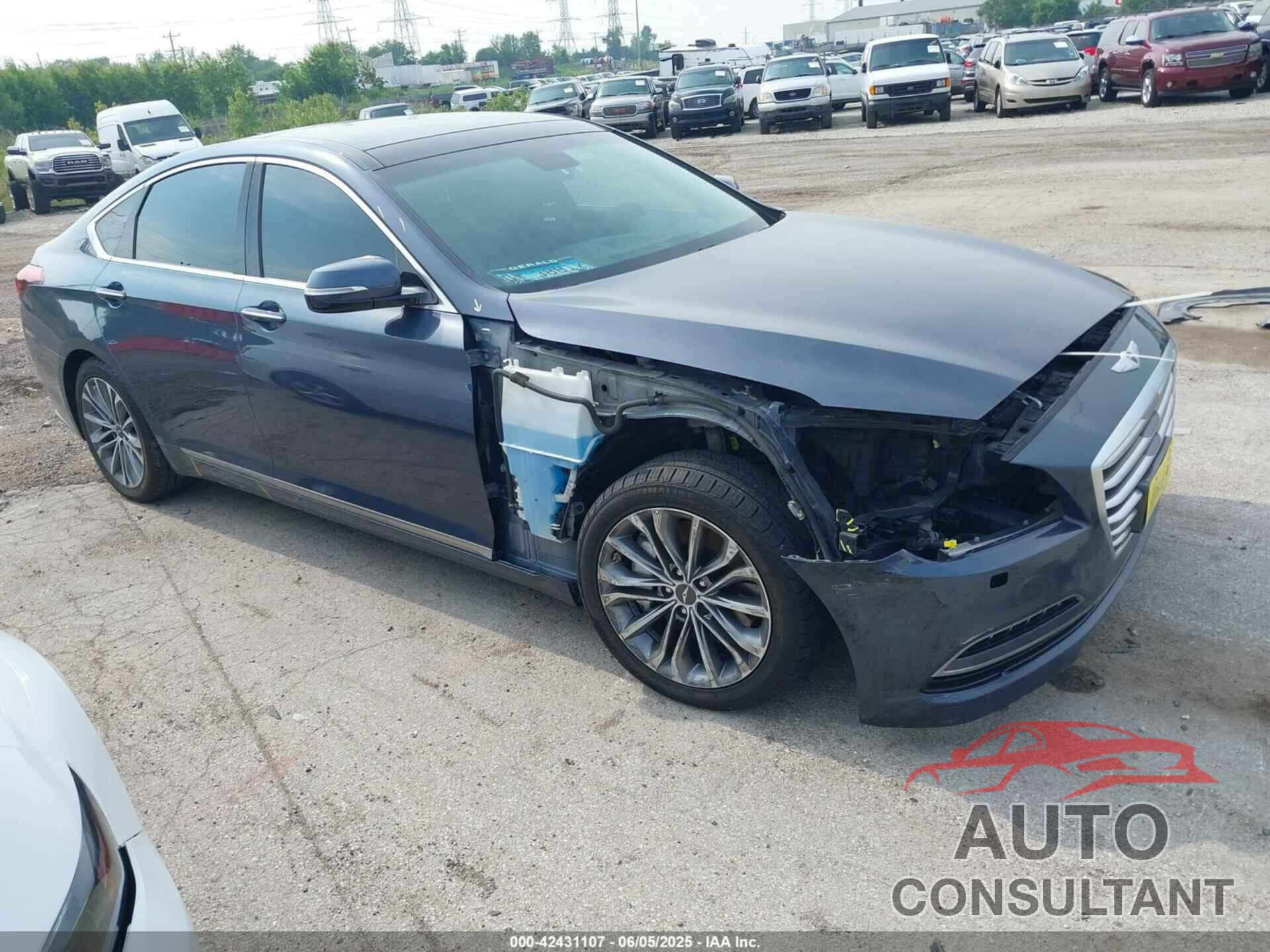 HYUNDAI GENESIS 2015 - KMHGN4JE3FU072082