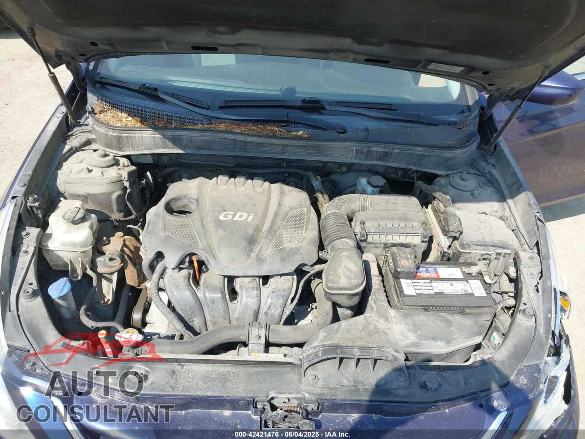 HYUNDAI SONATA 2013 - 5NPEB4AC0DH748627