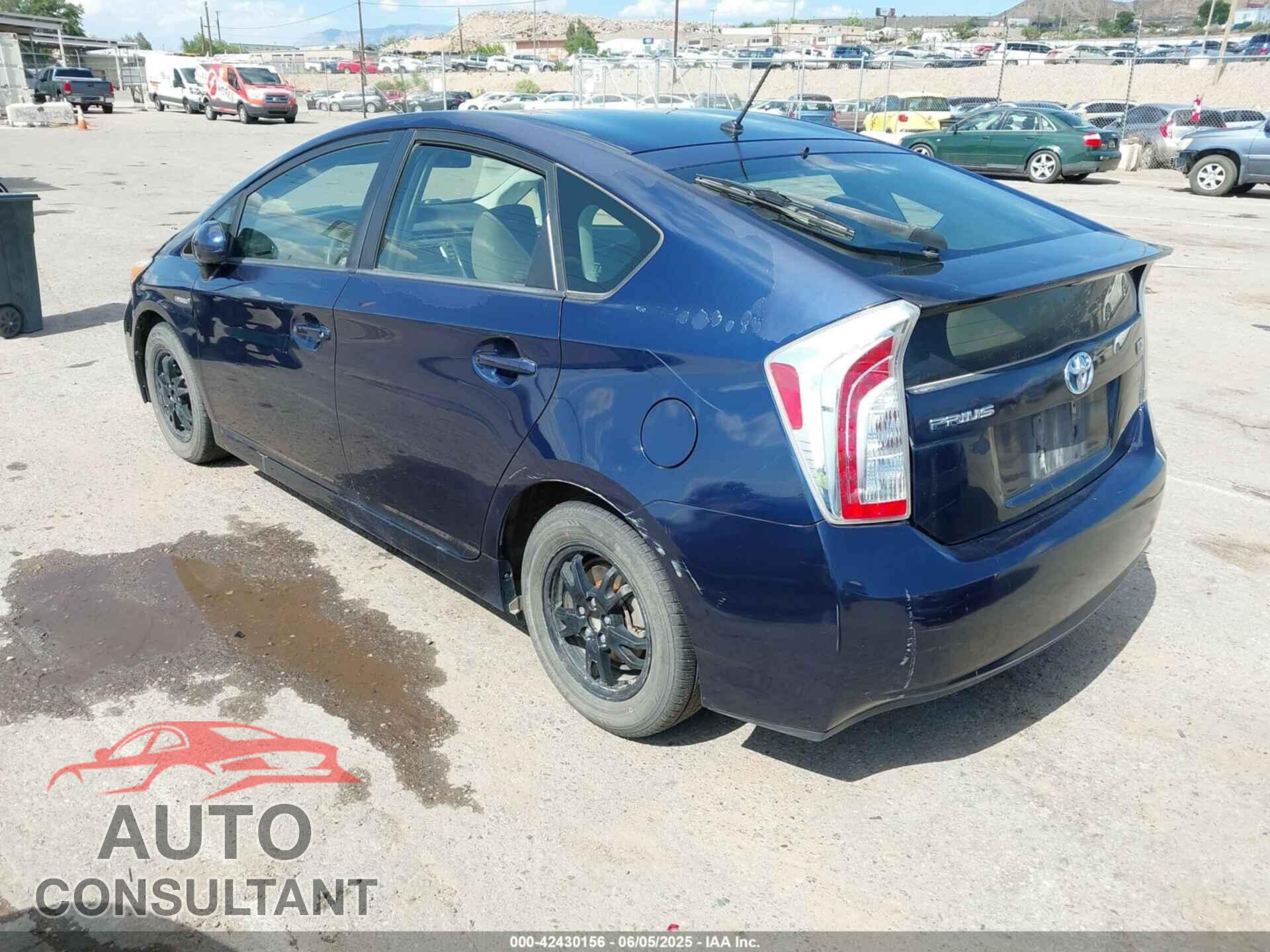 TOYOTA PRIUS 2014 - JTDKN3DU4E1771927