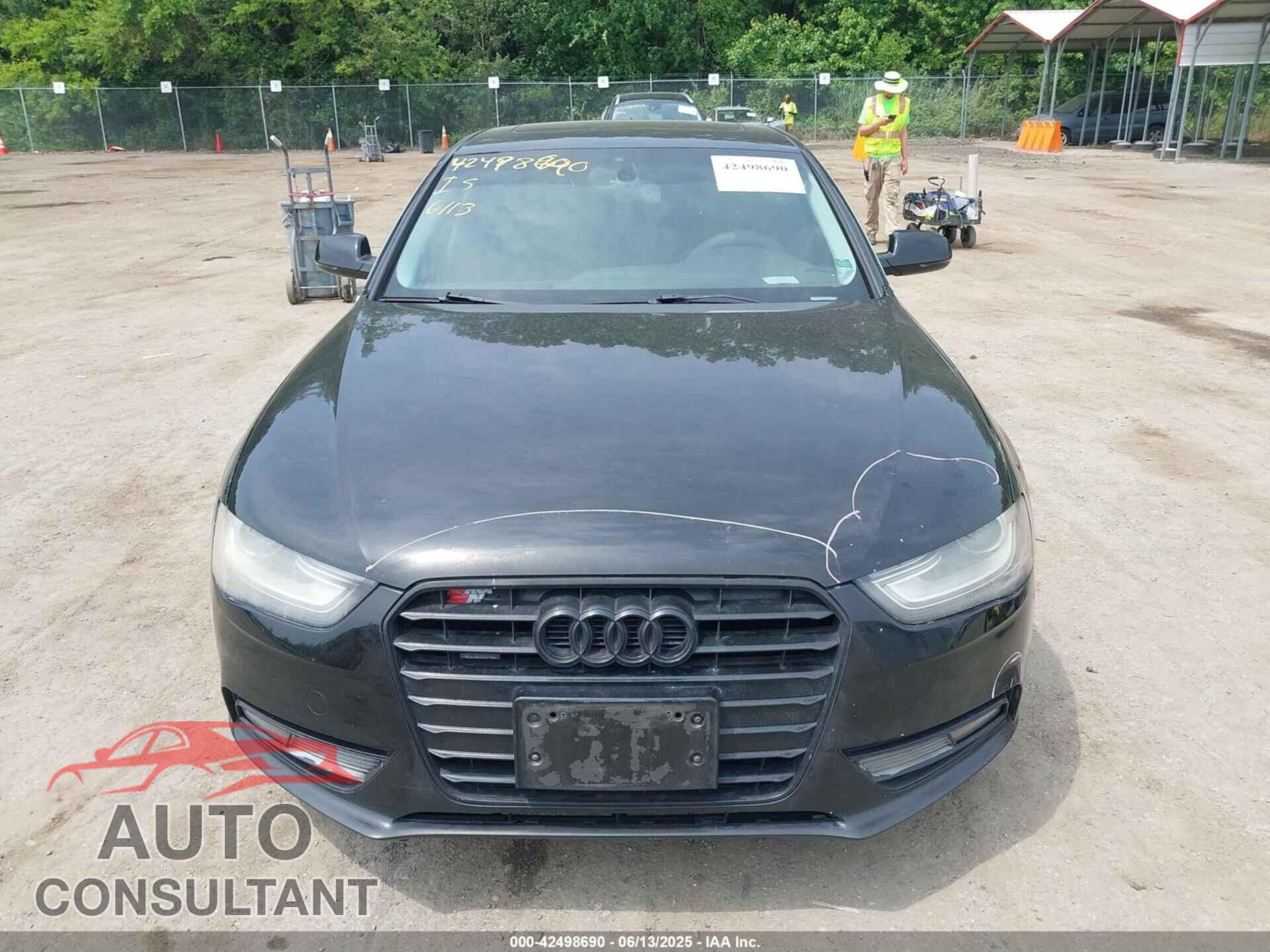 AUDI A4 2013 - WAUFFAFL3DN006137