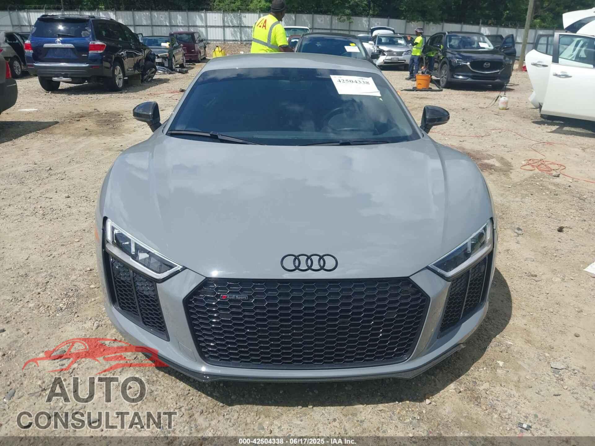 AUDI R8 2018 - WUAKBAFX9J7900159