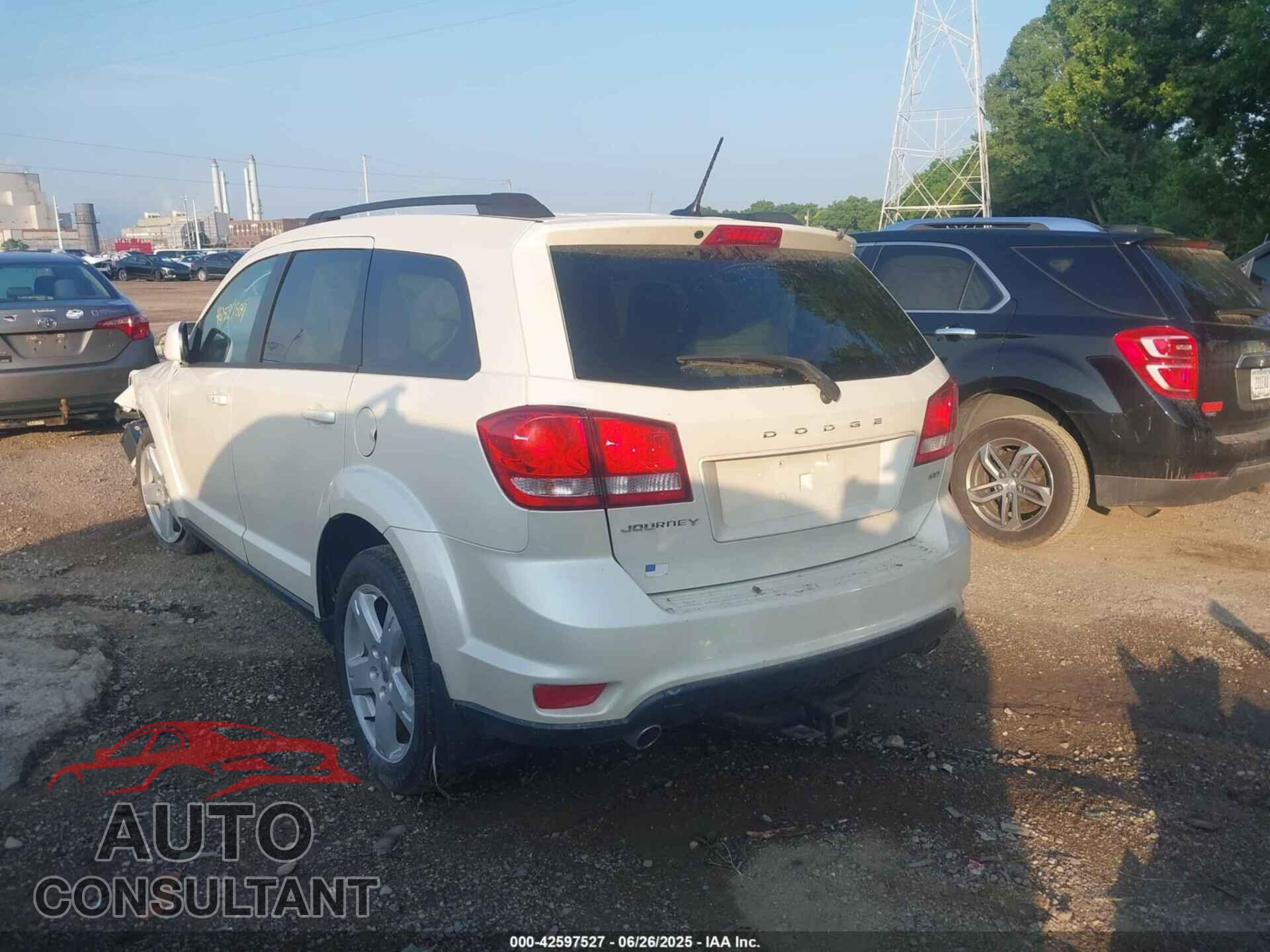 DODGE JOURNEY 2012 - 3C4PDCBG9CT372992