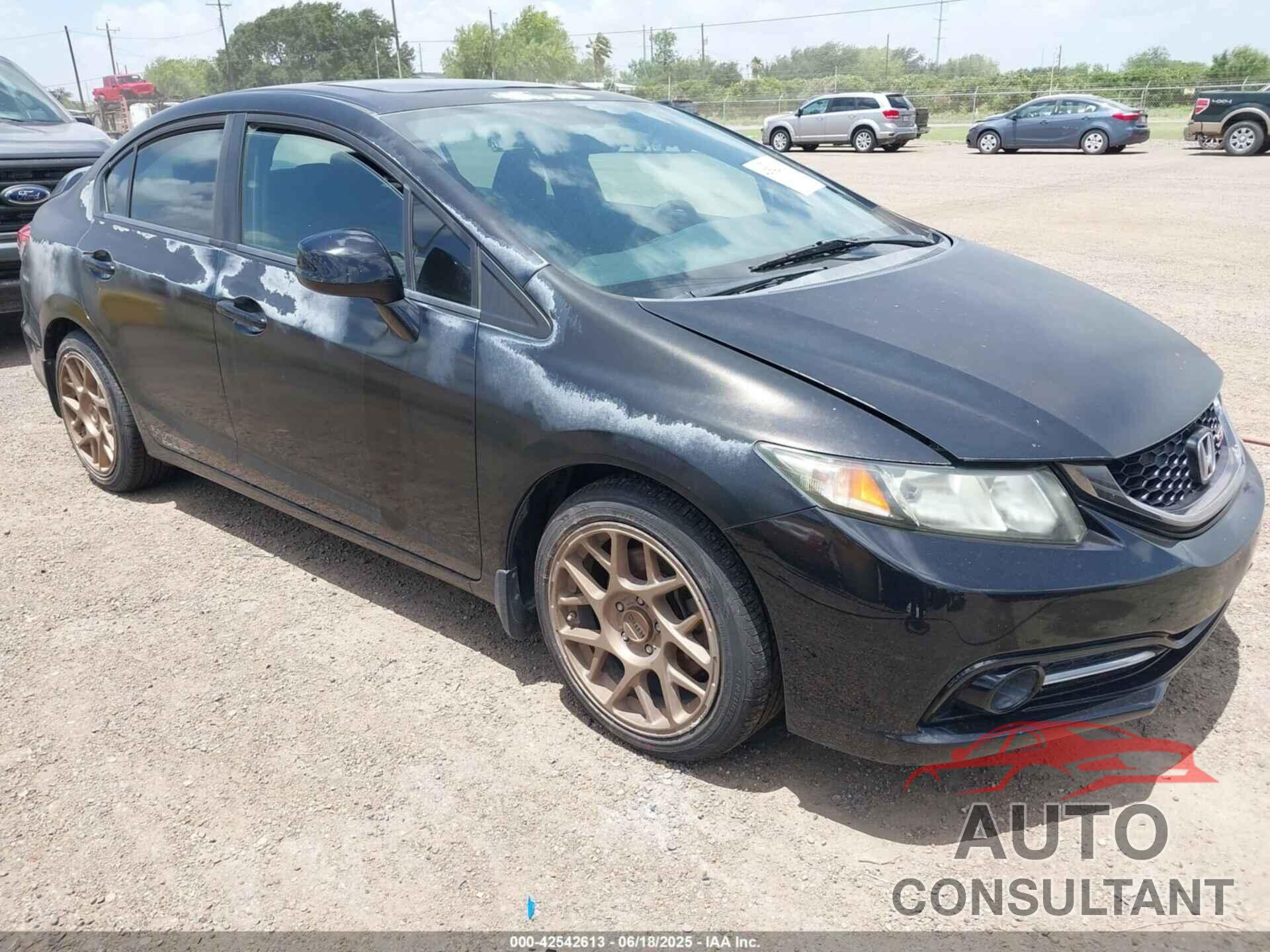 HONDA CIVIC 2013 - 2HGFB6E59DH703188