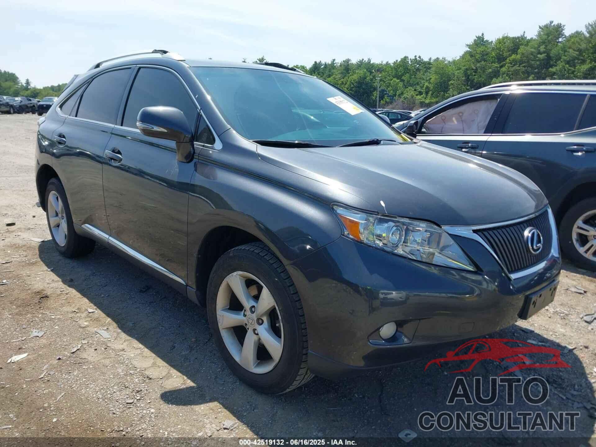 LEXUS RX 350 2011 - JTJZK1BA5B2004532