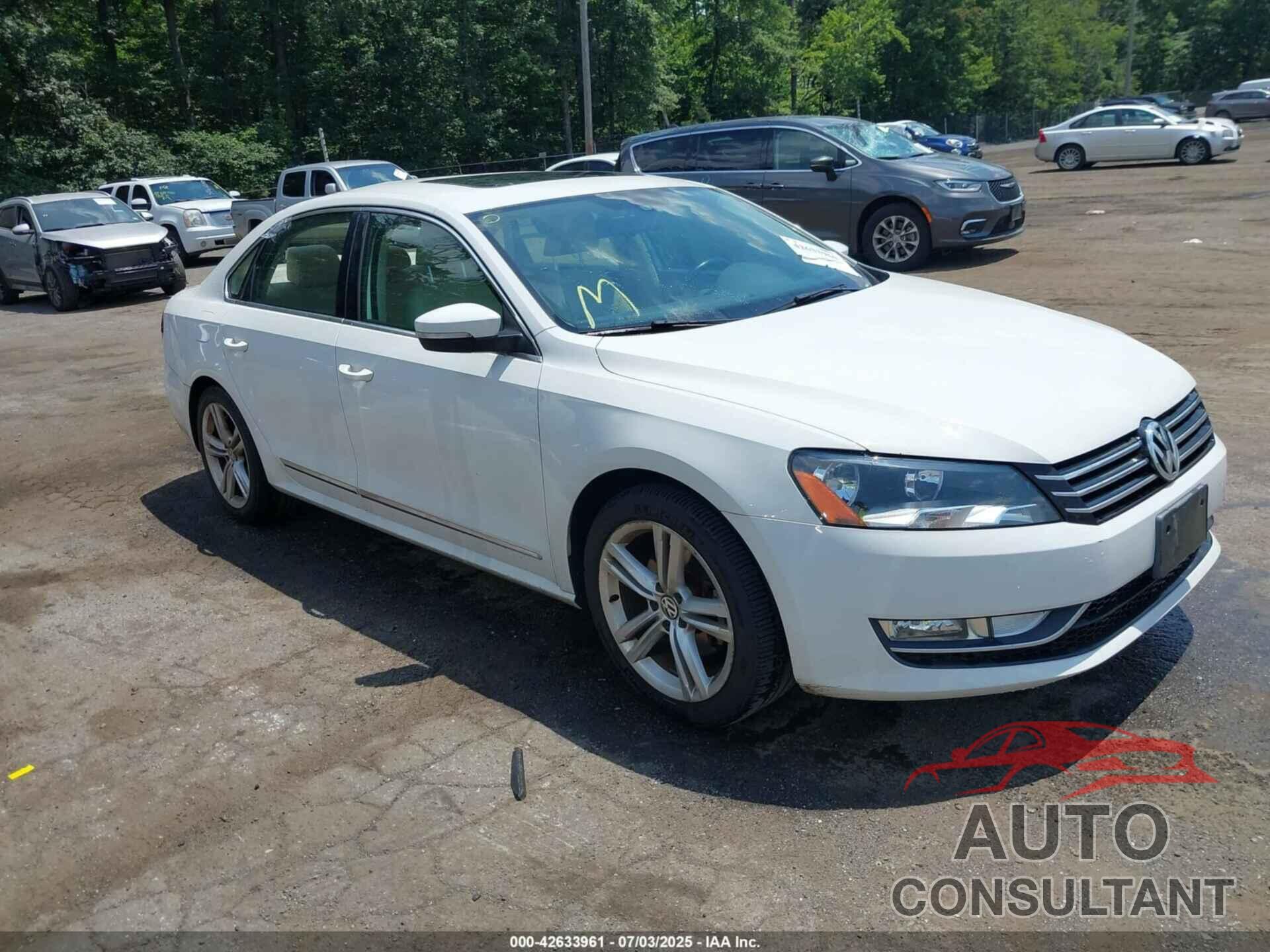 VOLKSWAGEN PASSAT 2014 - 1VWBP7A34EC020471