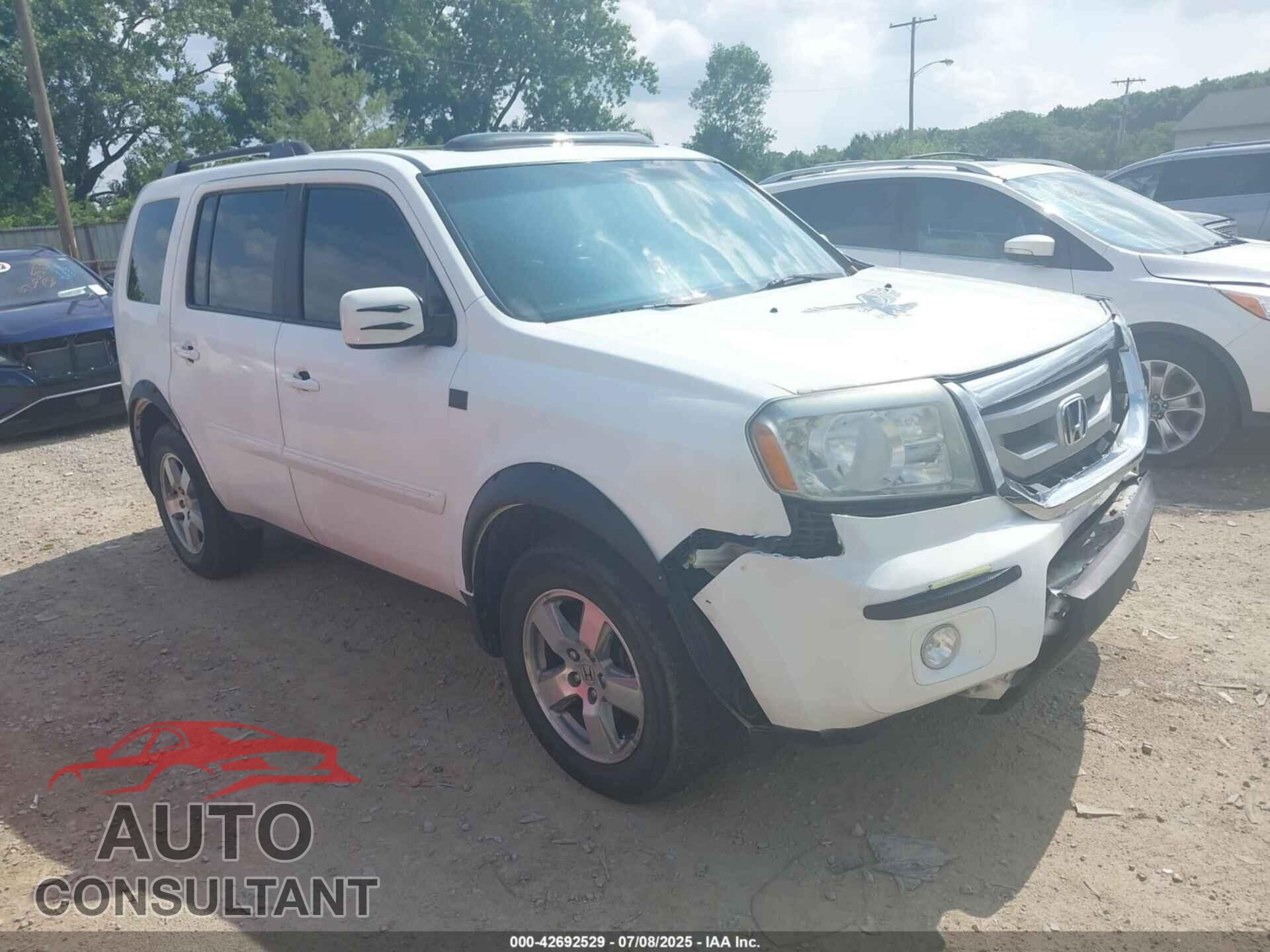 HONDA PILOT 2011 - 5FNYF3H76BB005275