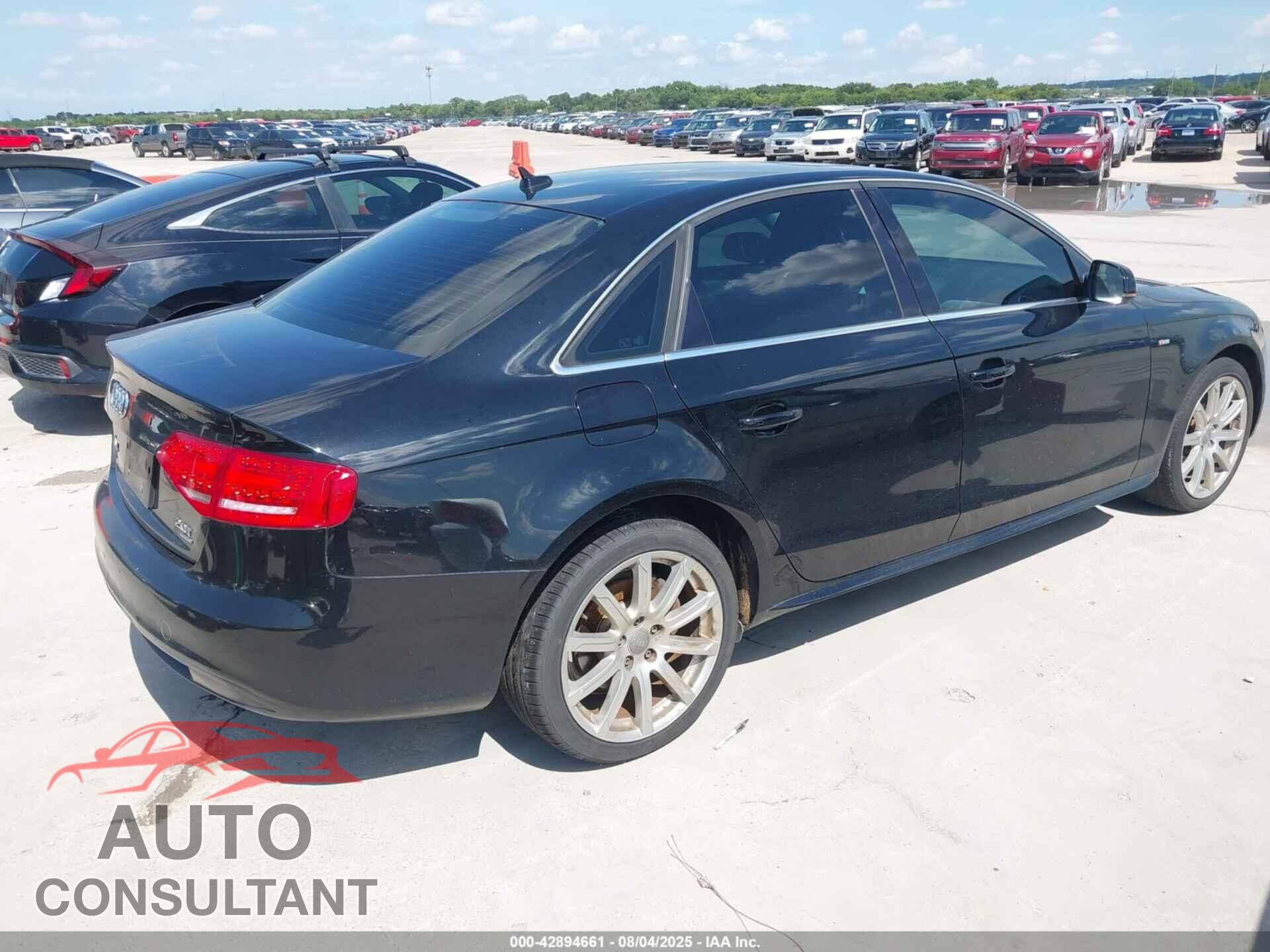 AUDI A4 2012 - WAUFFAFL4CA118225