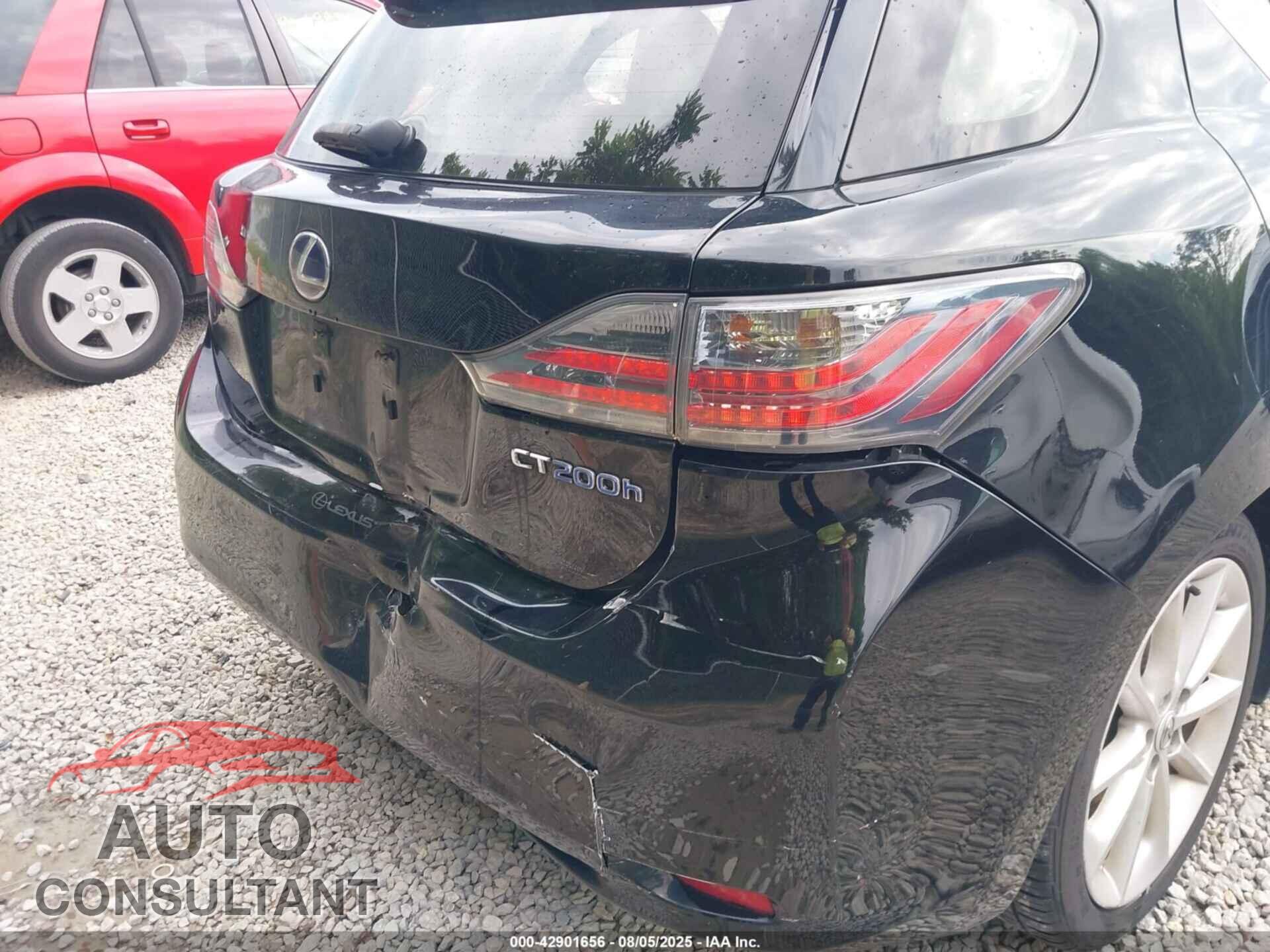 LEXUS CT 200H 2012 - JTHKD5BH5C2121580