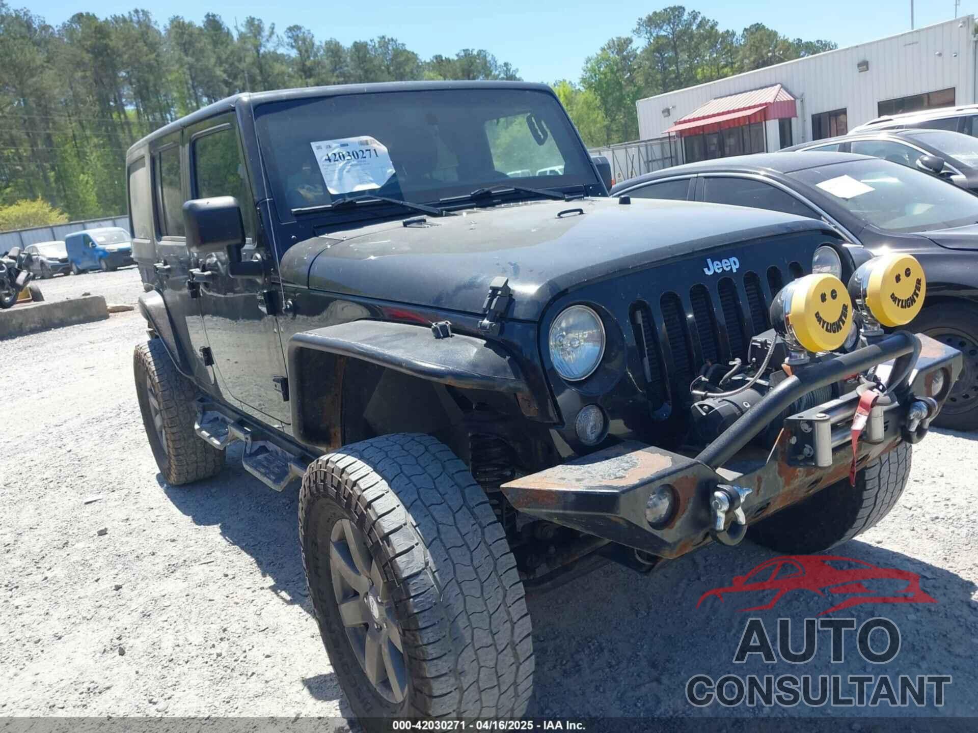 JEEP WRANGLER UNLIMITED 2014 - 1C4BJWEGXEL317725